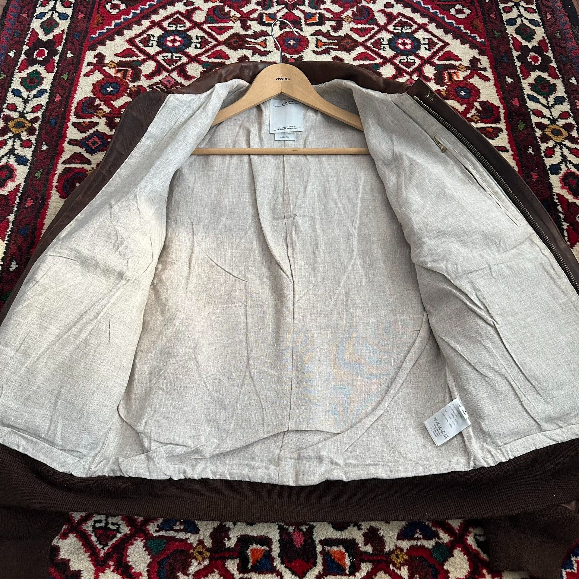 Visvim visvim elmendorf leather jacket size 2 Size US M / EU 48-50 / 2 - 3 Thumbnail