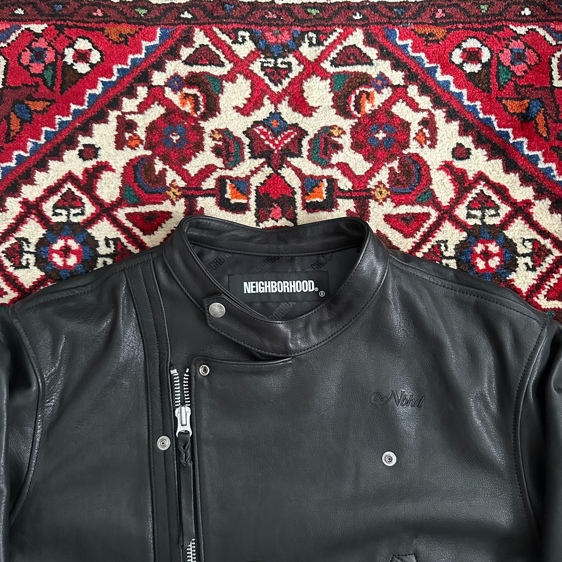 Neighborhood neighborhood leather jacket in XL size Size US XL / EU 56 / 4 - 4 Thumbnail