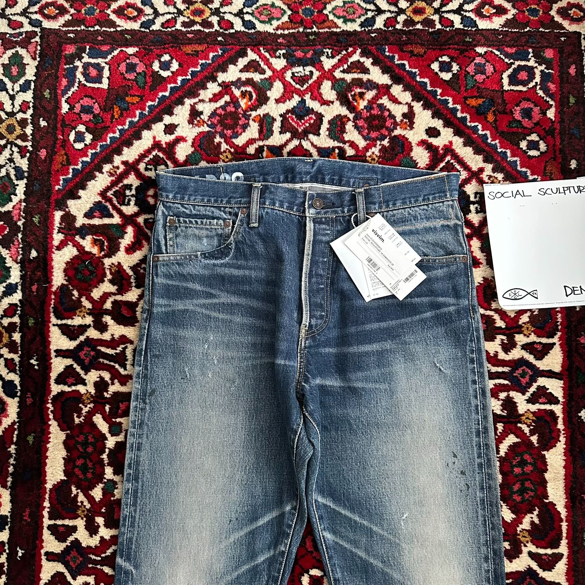 Visvim visvim 22ss water-washed denim pants Size US 34 / EU 50 - 3 Thumbnail
