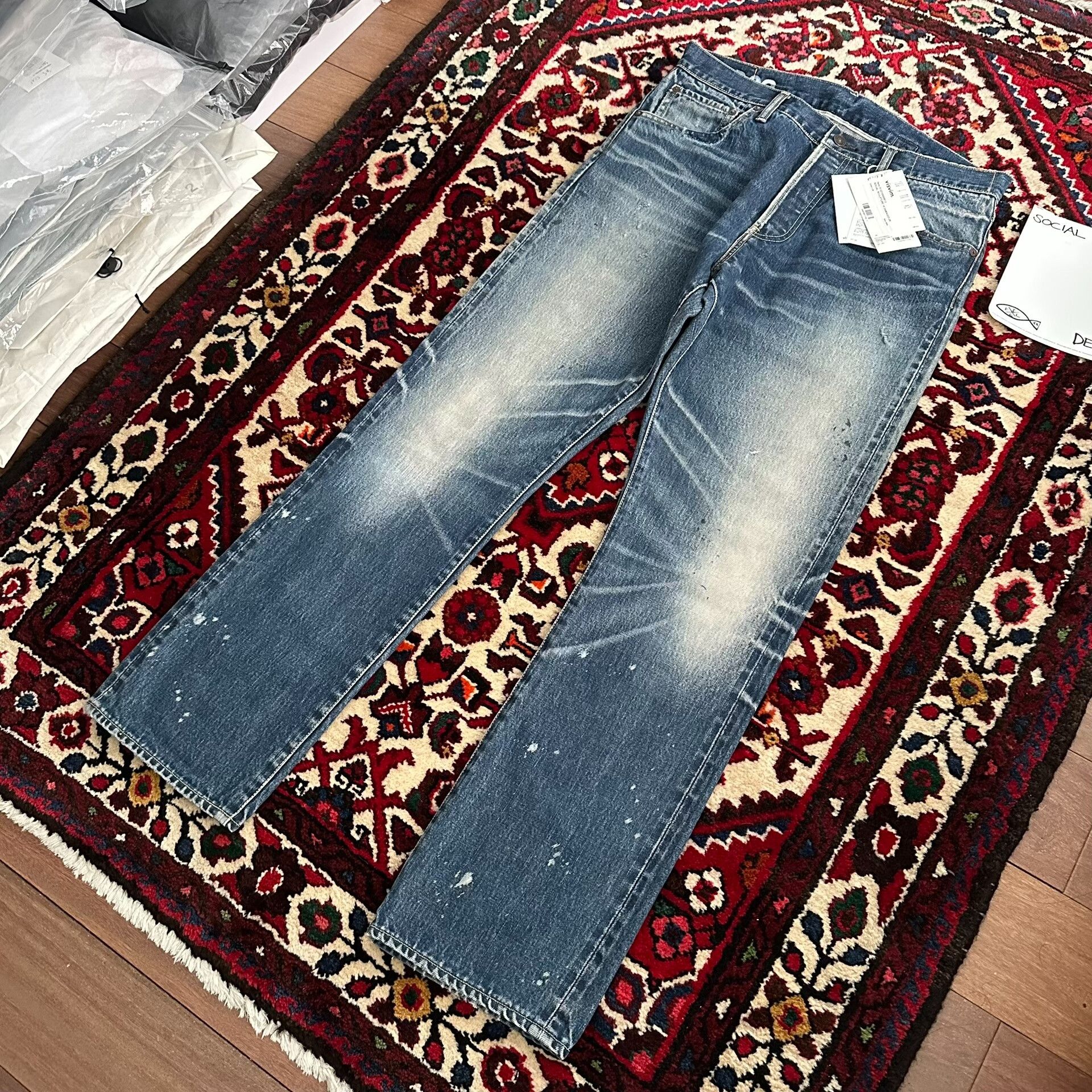 Visvim visvim 22ss water-washed denim pants Size US 34 / EU 50 - 5 Thumbnail