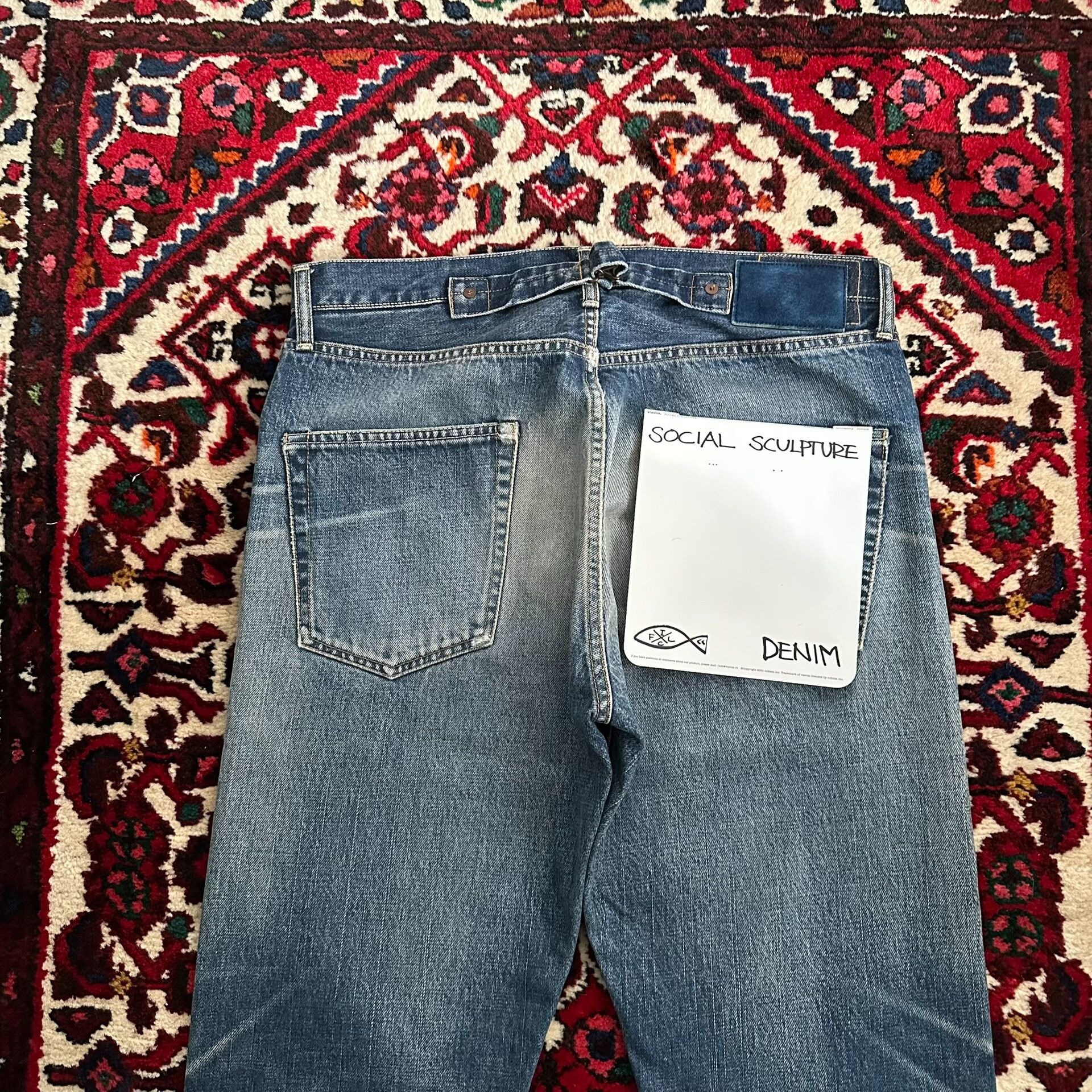 Visvim visvim 22ss water-washed denim pants Size US 34 / EU 50 - 4 Thumbnail