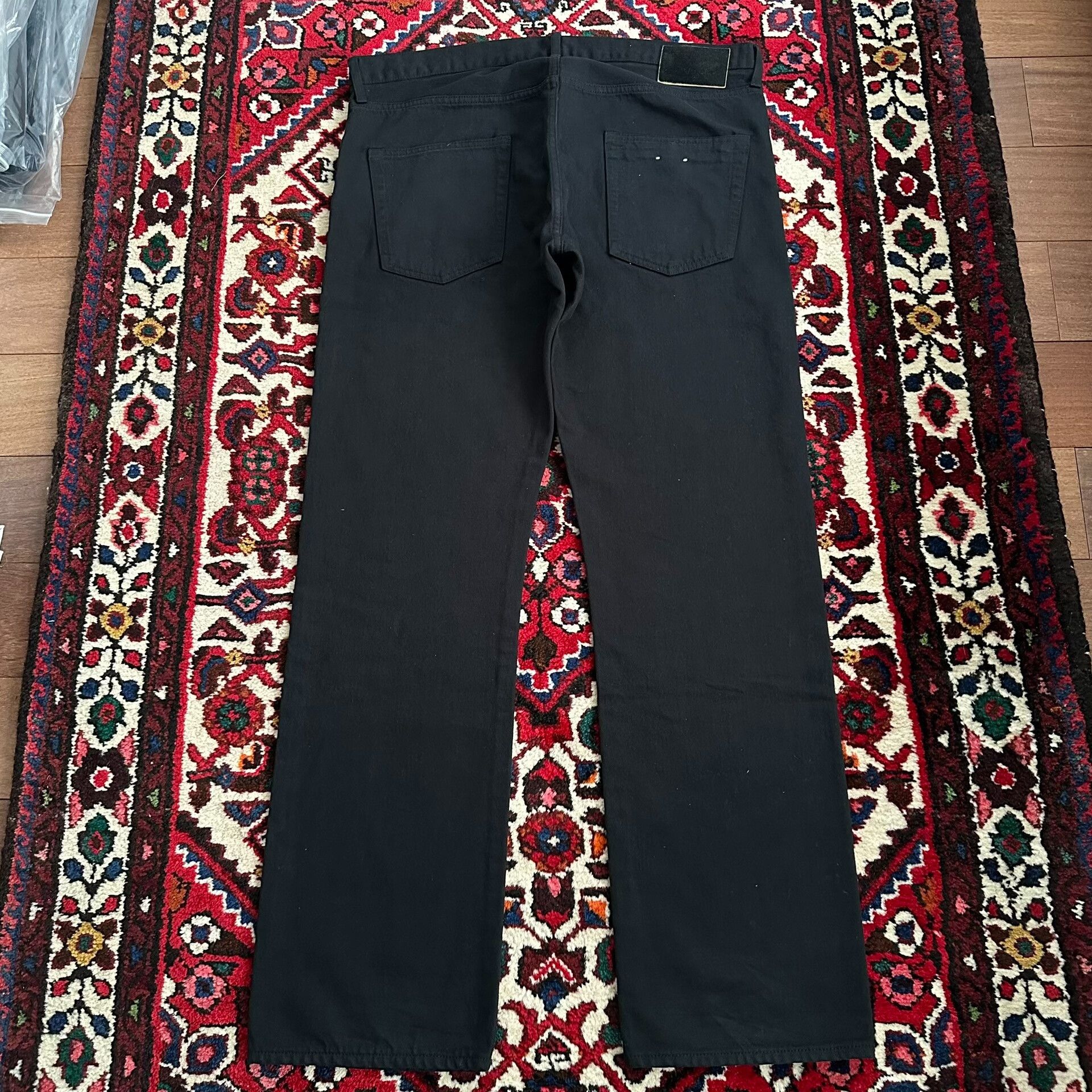 Visvim black overdyed denim pants by visvim Size US 34 / EU 50 - 2 Thumbnail