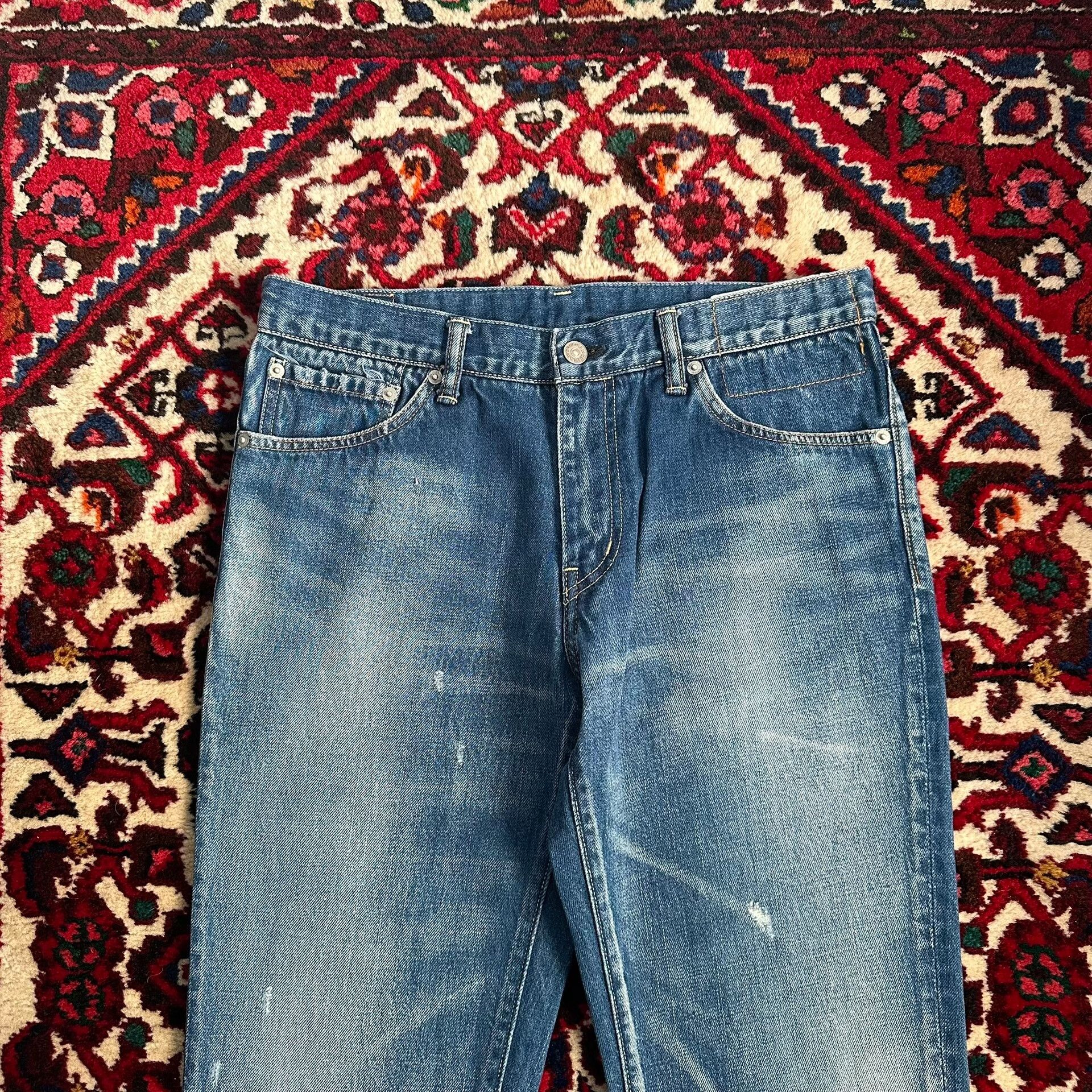 Visvim visvim 11aw washed denim jeans Size US 34 / EU 50 - 3 Thumbnail