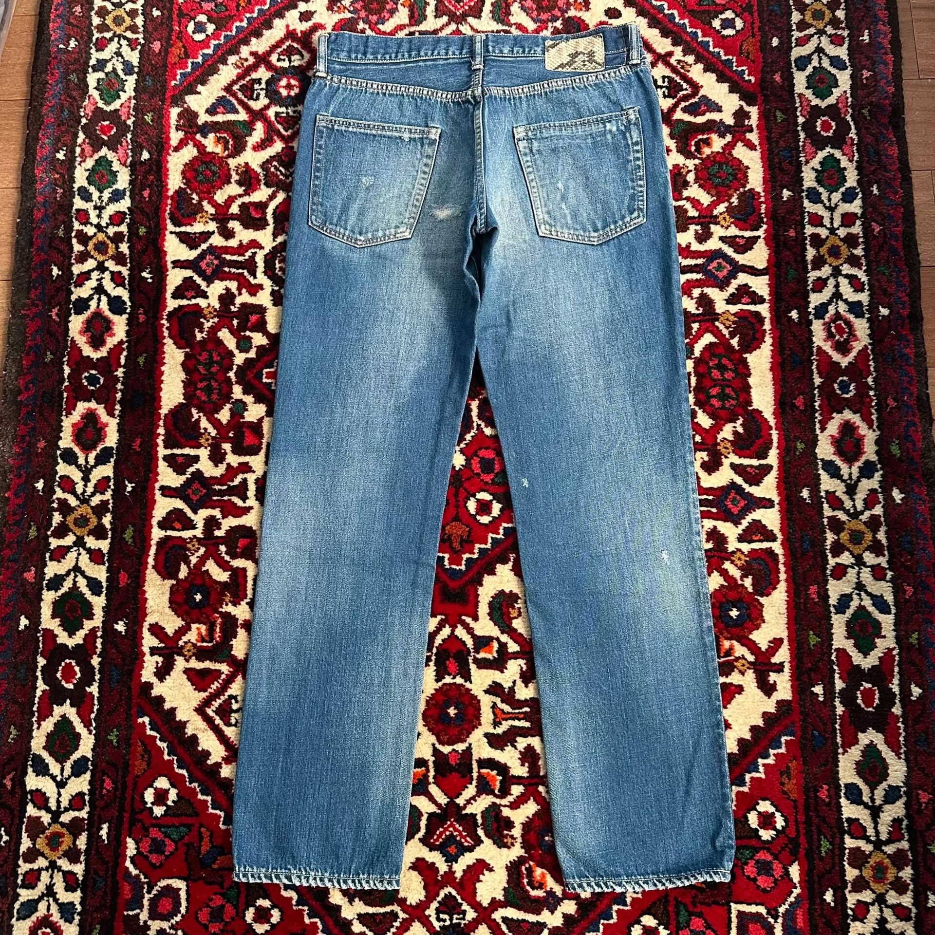 Visvim visvim 11aw washed denim jeans Size US 34 / EU 50 - 2 Thumbnail