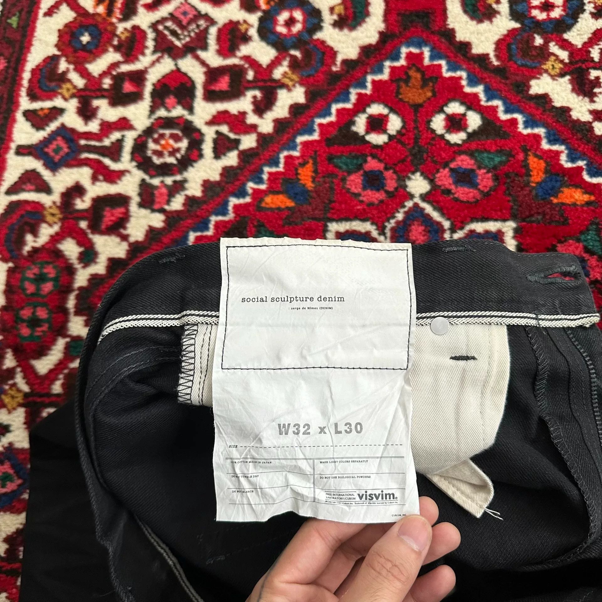 Visvim visvim 04CMYK Black Jeans W32 L30 Size US 32 / EU 48 - 6 Thumbnail