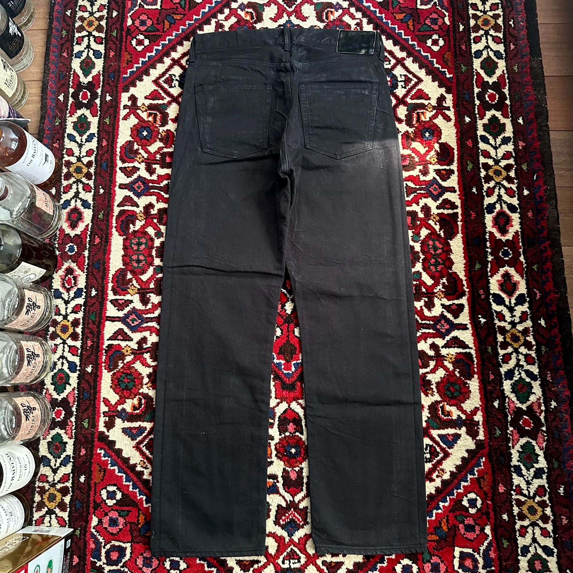 Visvim visvim black denim pants size w32 l30 Size US 32 / EU 48 - 2 Thumbnail