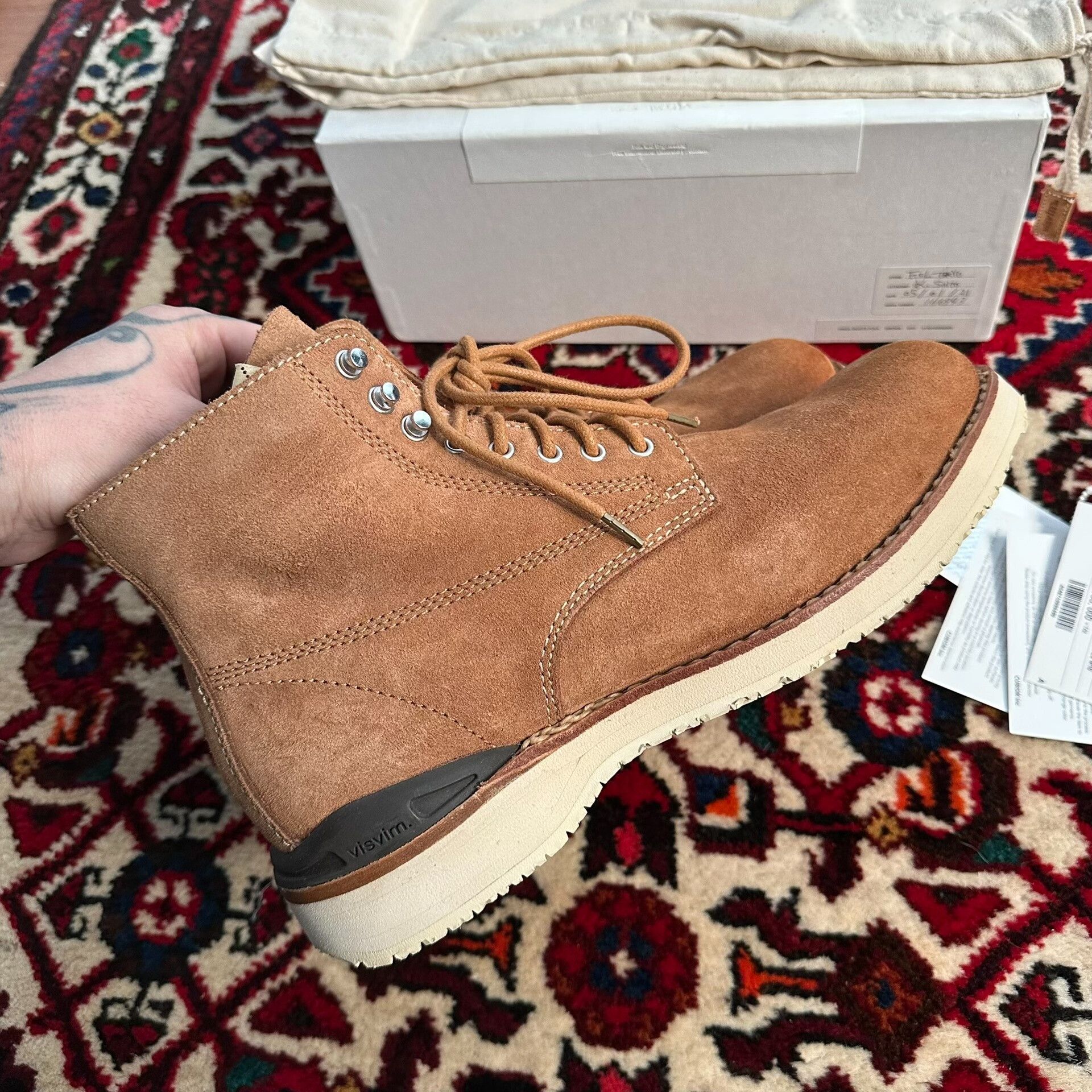Visvim visvim virgil boots folk size 10 Size US 10 / EU 43 - 3 Thumbnail