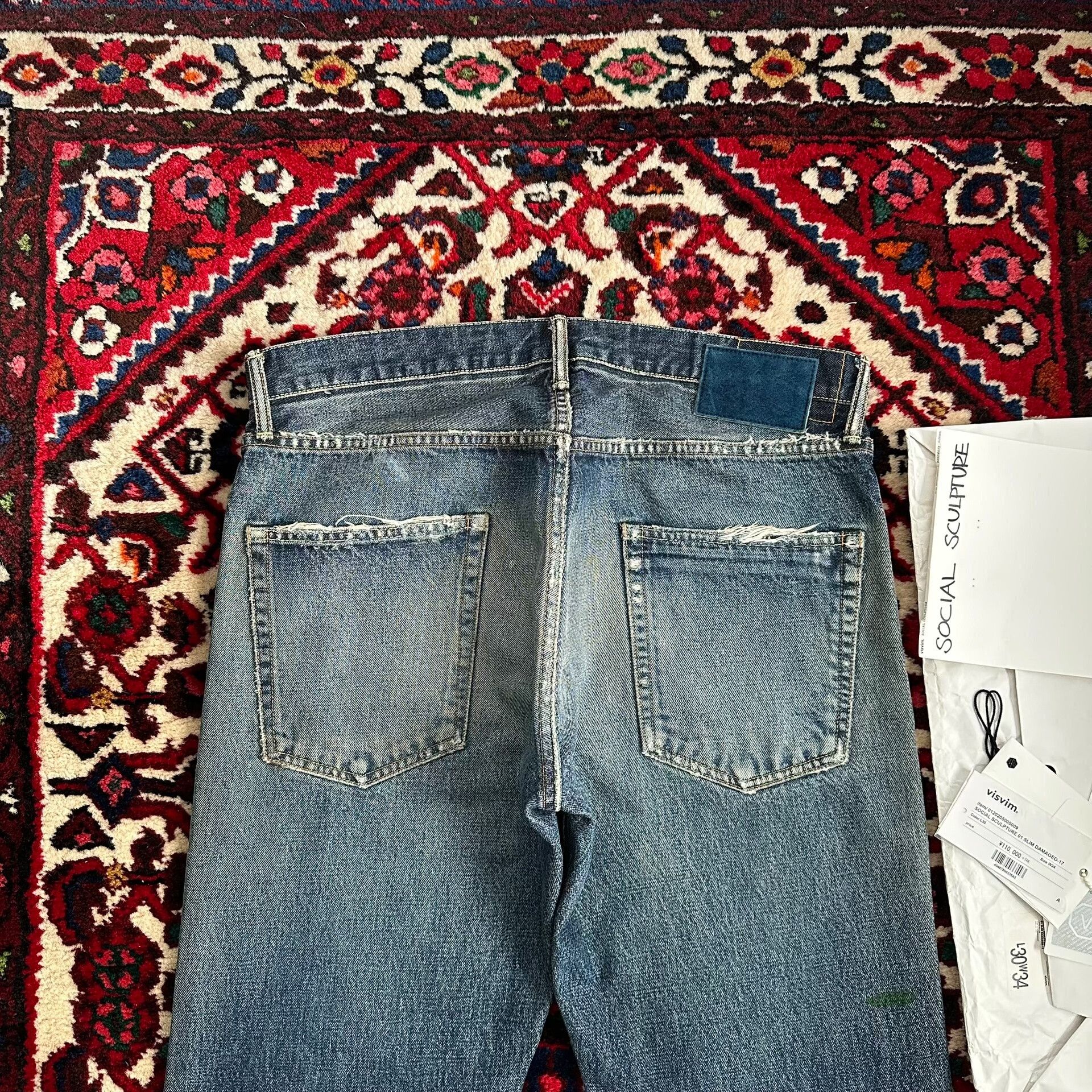 Visvim visvim 20aw wide leg jeans Size US 34 / EU 50 - 4 Thumbnail