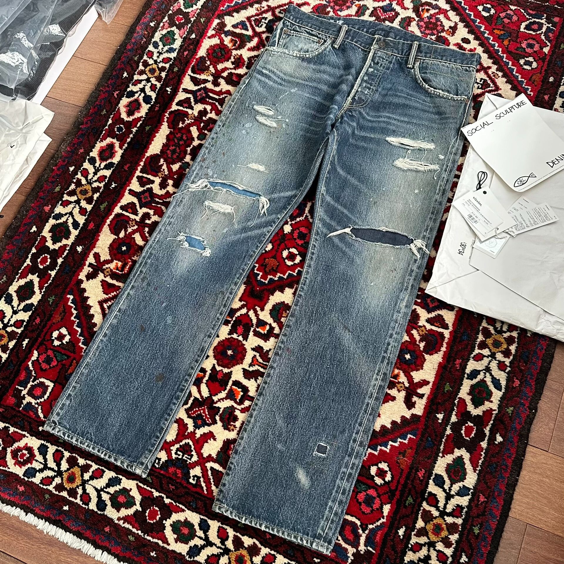 Visvim visvim 20aw wide leg jeans Size US 34 / EU 50 - 5 Thumbnail