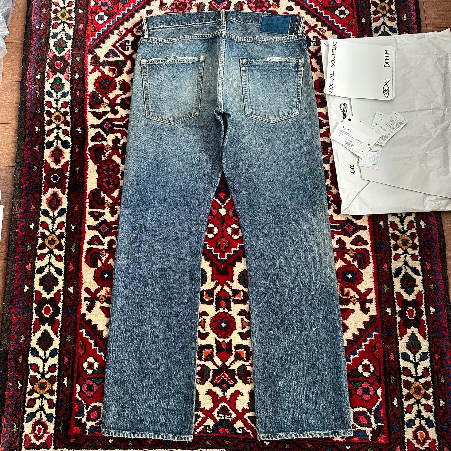 Visvim visvim 20aw wide leg jeans Size US 34 / EU 50 - 2 Thumbnail