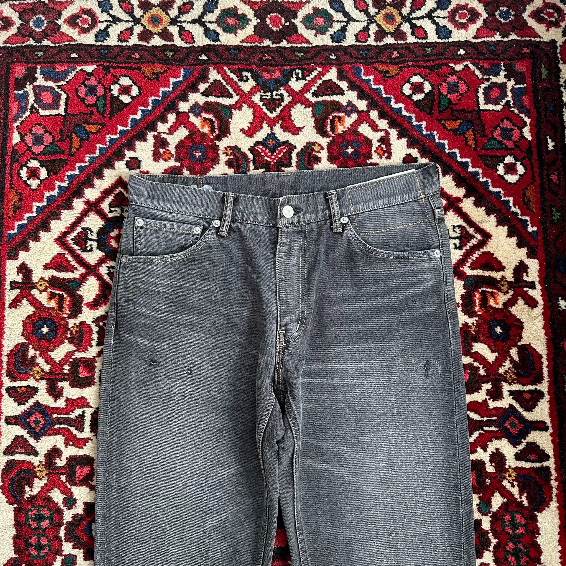 Visvim visvim black denim jeans W32L30 for sale Size US 32 / EU 48 - 3 Thumbnail