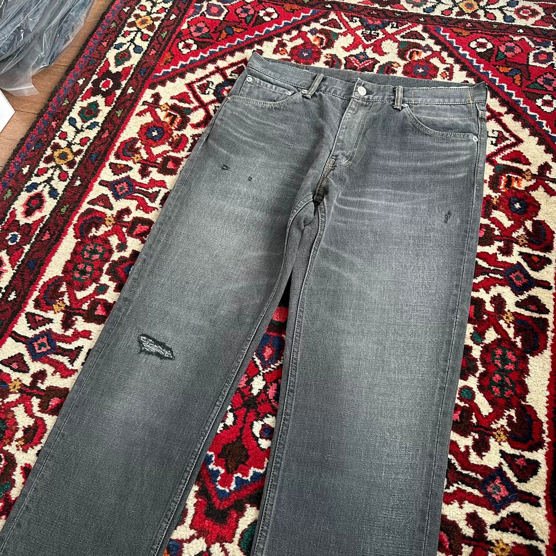 Visvim visvim black denim jeans W32L30 for sale Size US 32 / EU 48 - 6 Thumbnail