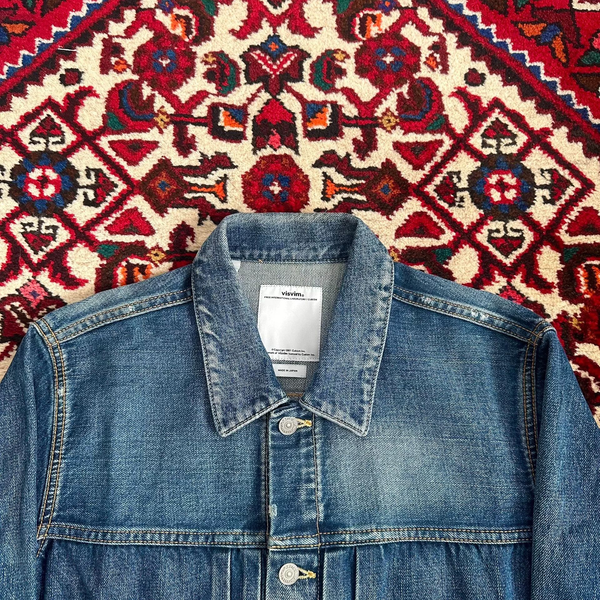 Visvim visvim denim jacket in excellent condition Size US L / EU 52-54 / 3 - 3 Thumbnail