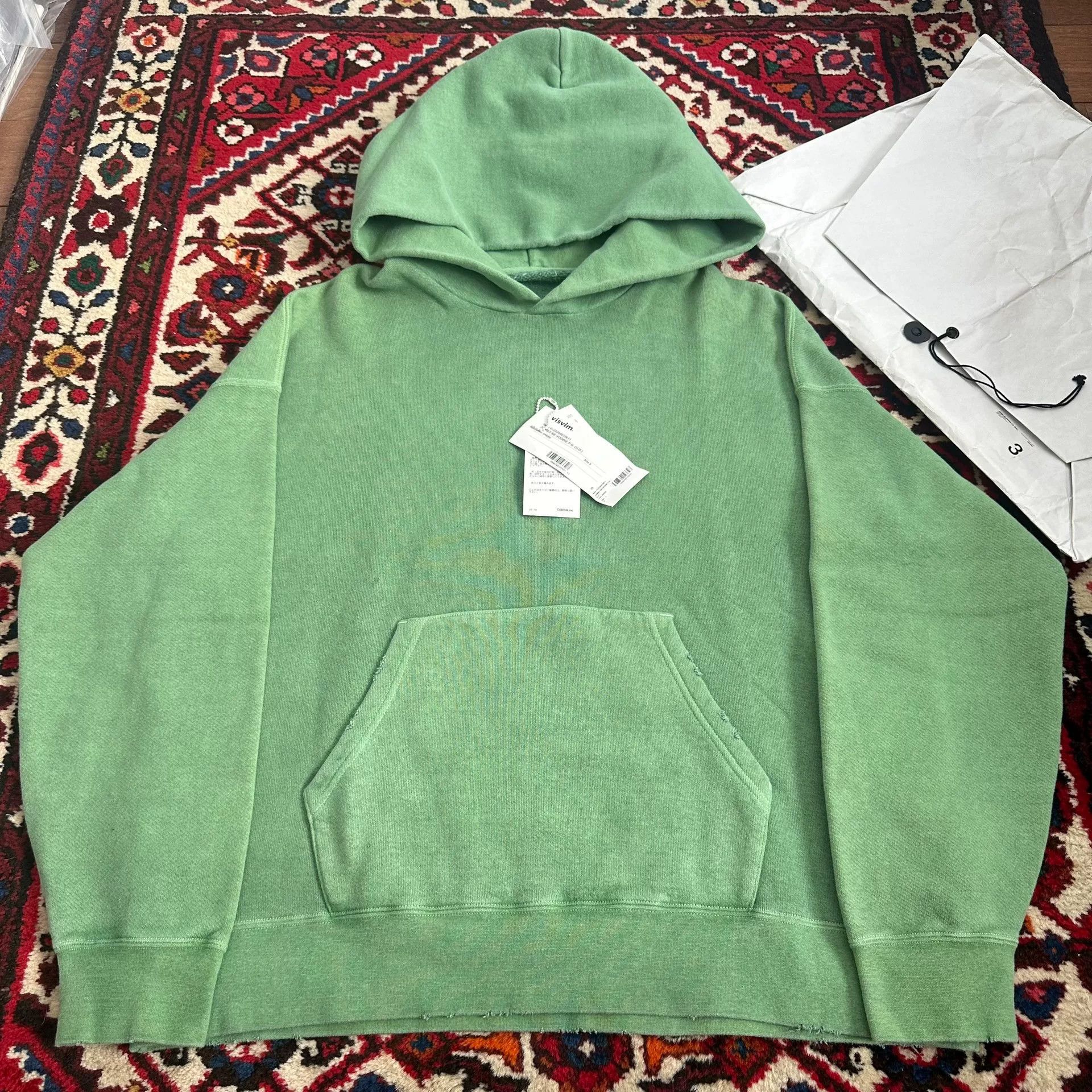 Visvim visvim jumbo hoodie in green color Size US M / EU 48-50 / 2 - 4 Thumbnail