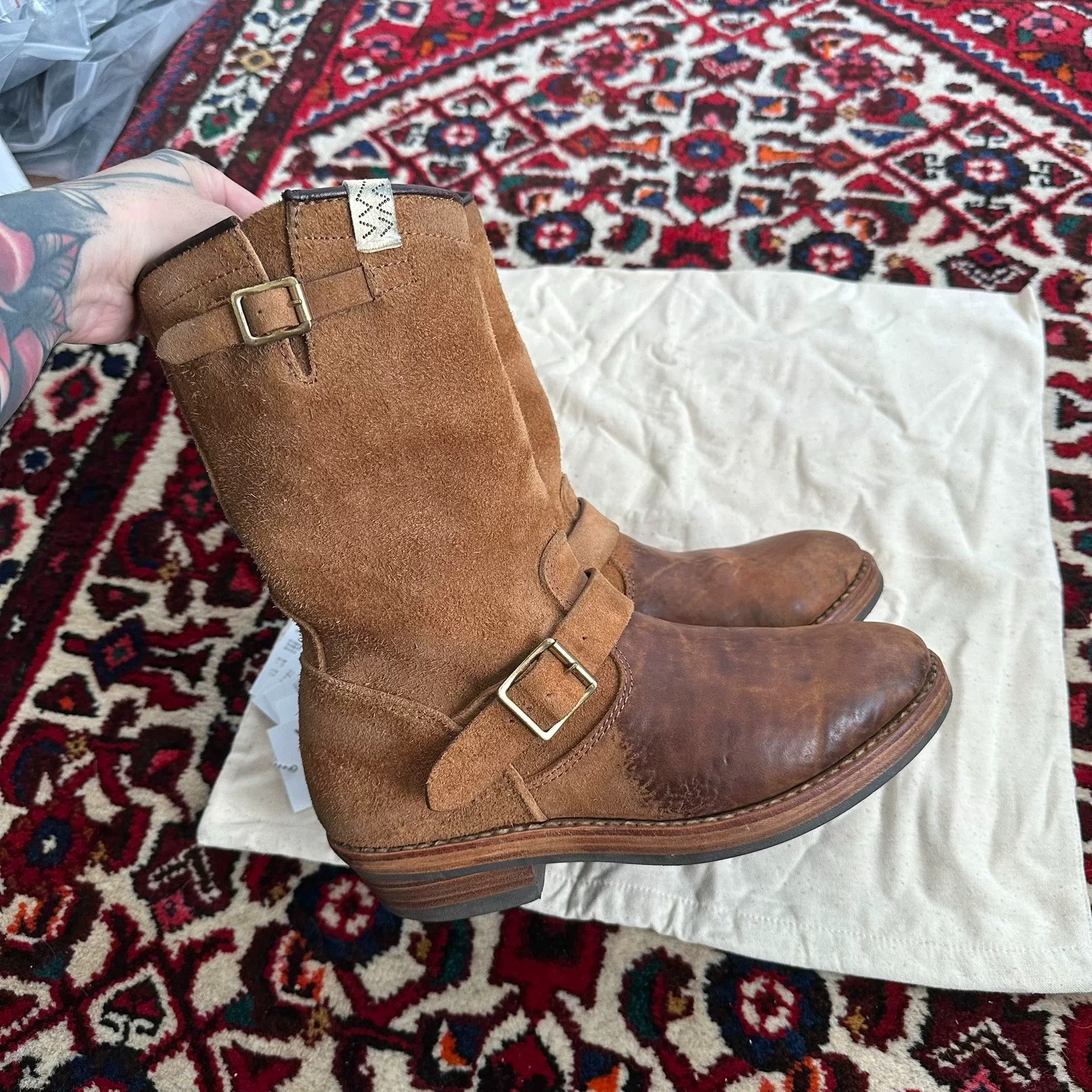 Visvim visvim t.w.o engineer boots size 8 Size US 8 / EU 41 - 3 Thumbnail