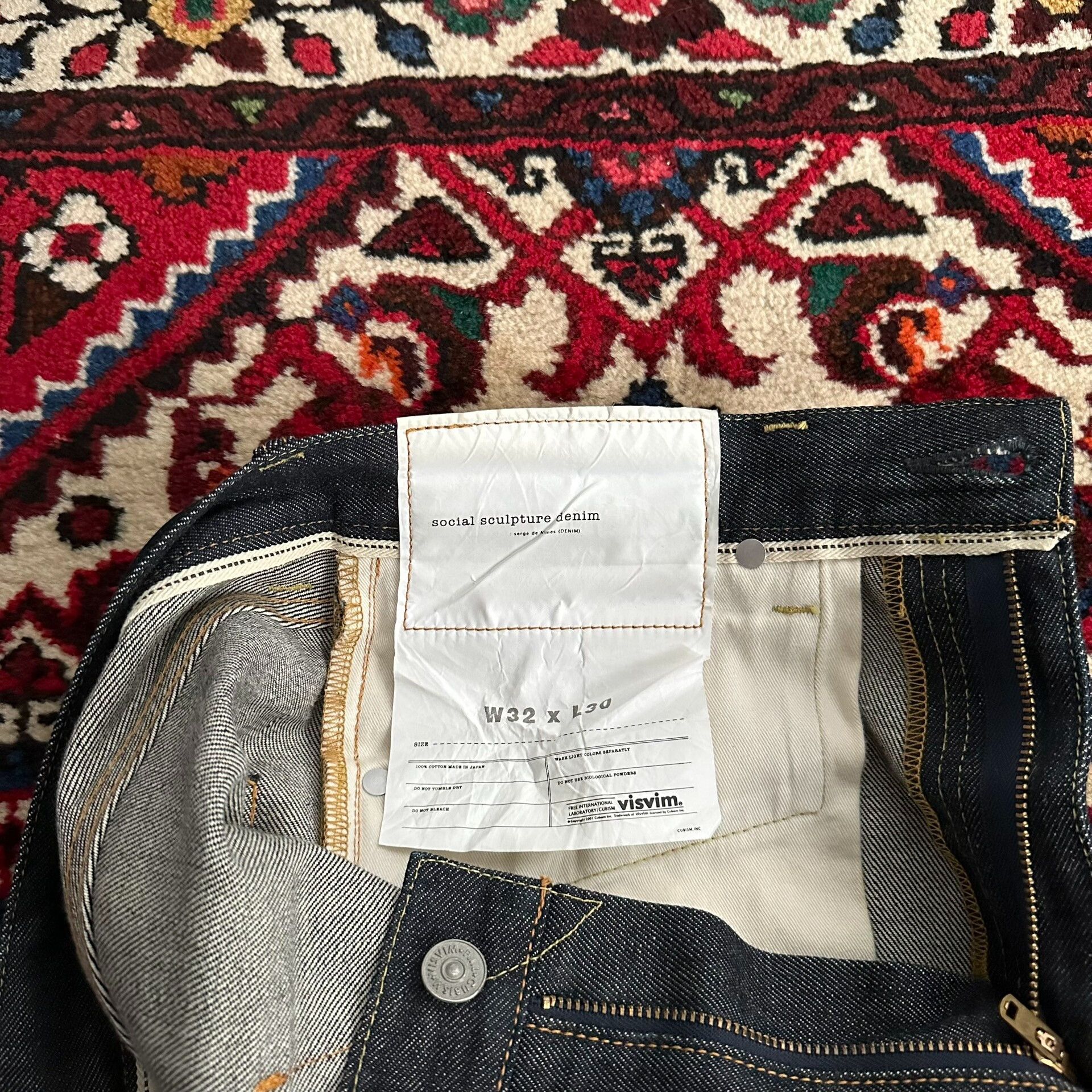 Visvim visvim 15ss denim pants w32l32 Size US 32 / EU 48 - 6 Thumbnail