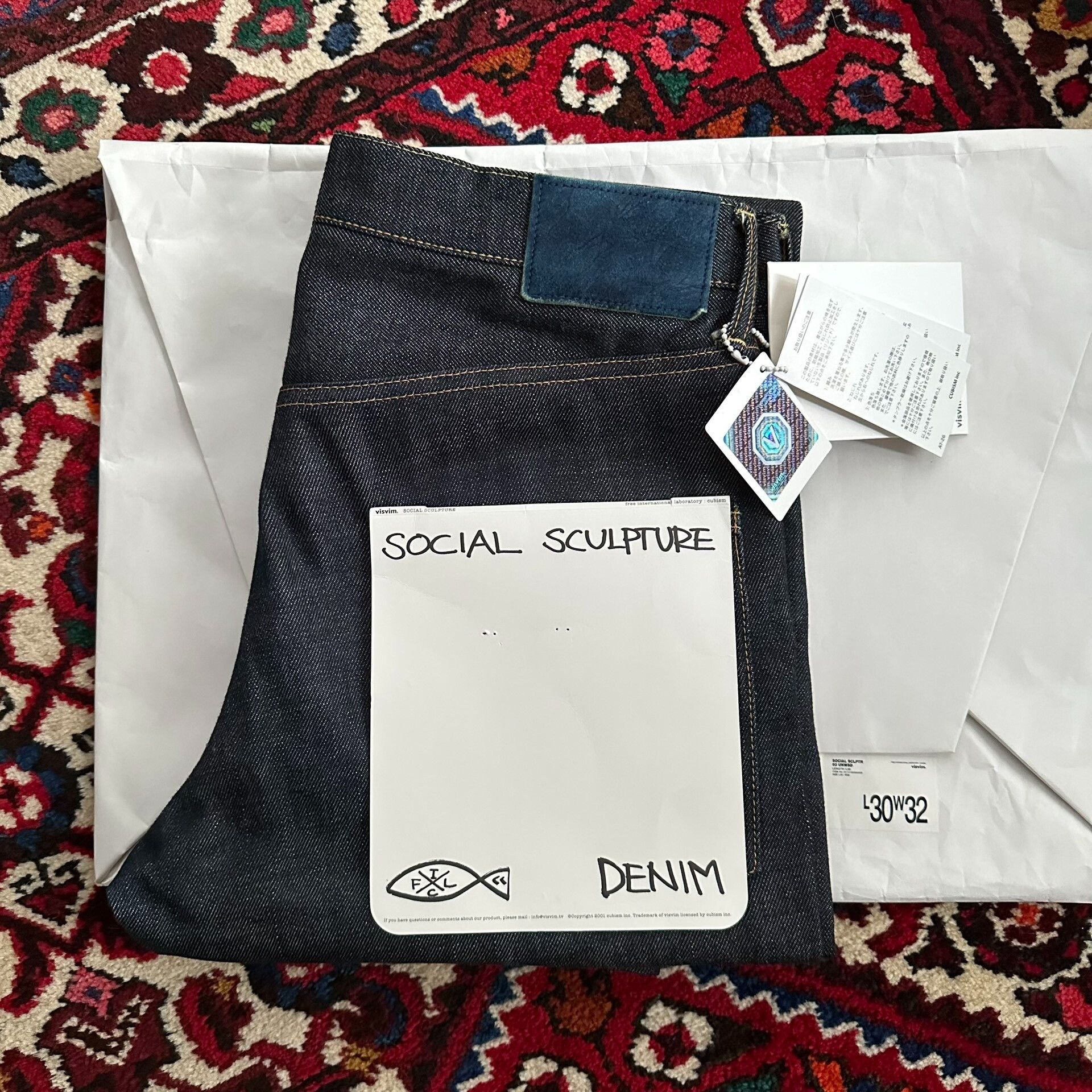 Visvim visvim 15ss denim pants w32l32 Size US 32 / EU 48 - 7 Thumbnail