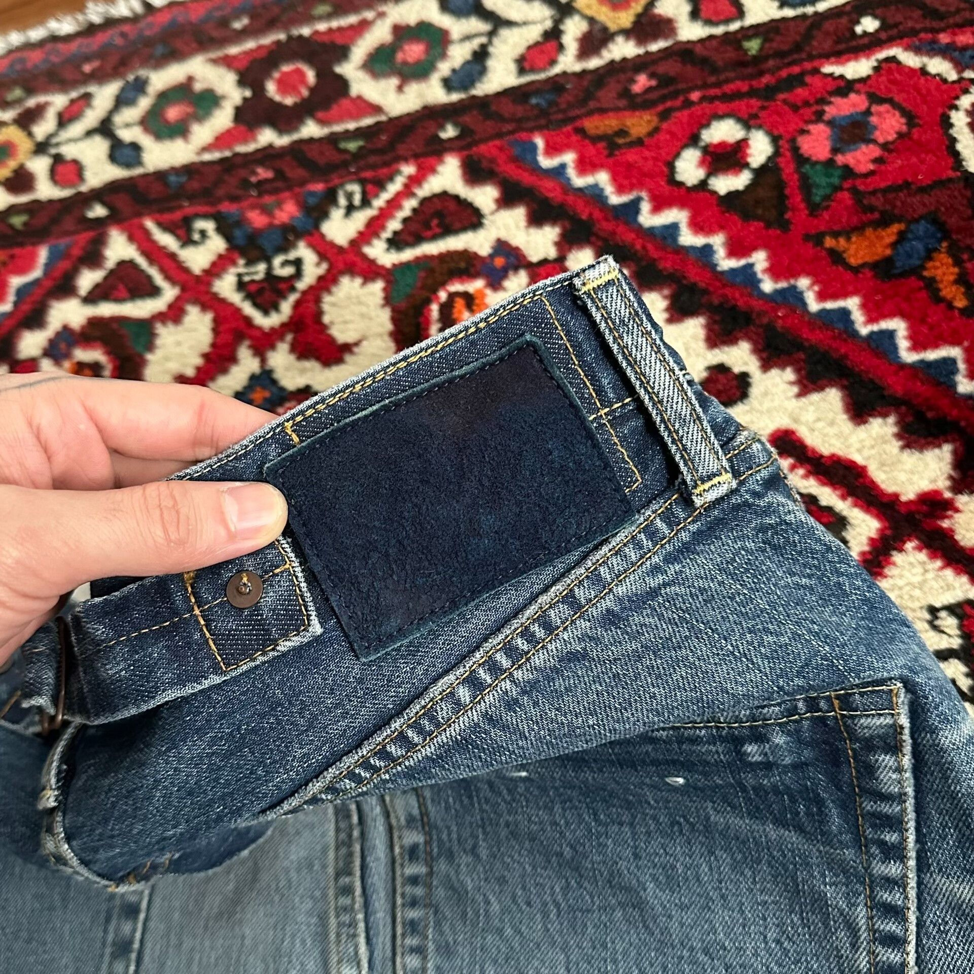 Visvim visvim 22ss water-washed denim pants w34l30 Size US 34 / EU 50 - 6 Thumbnail