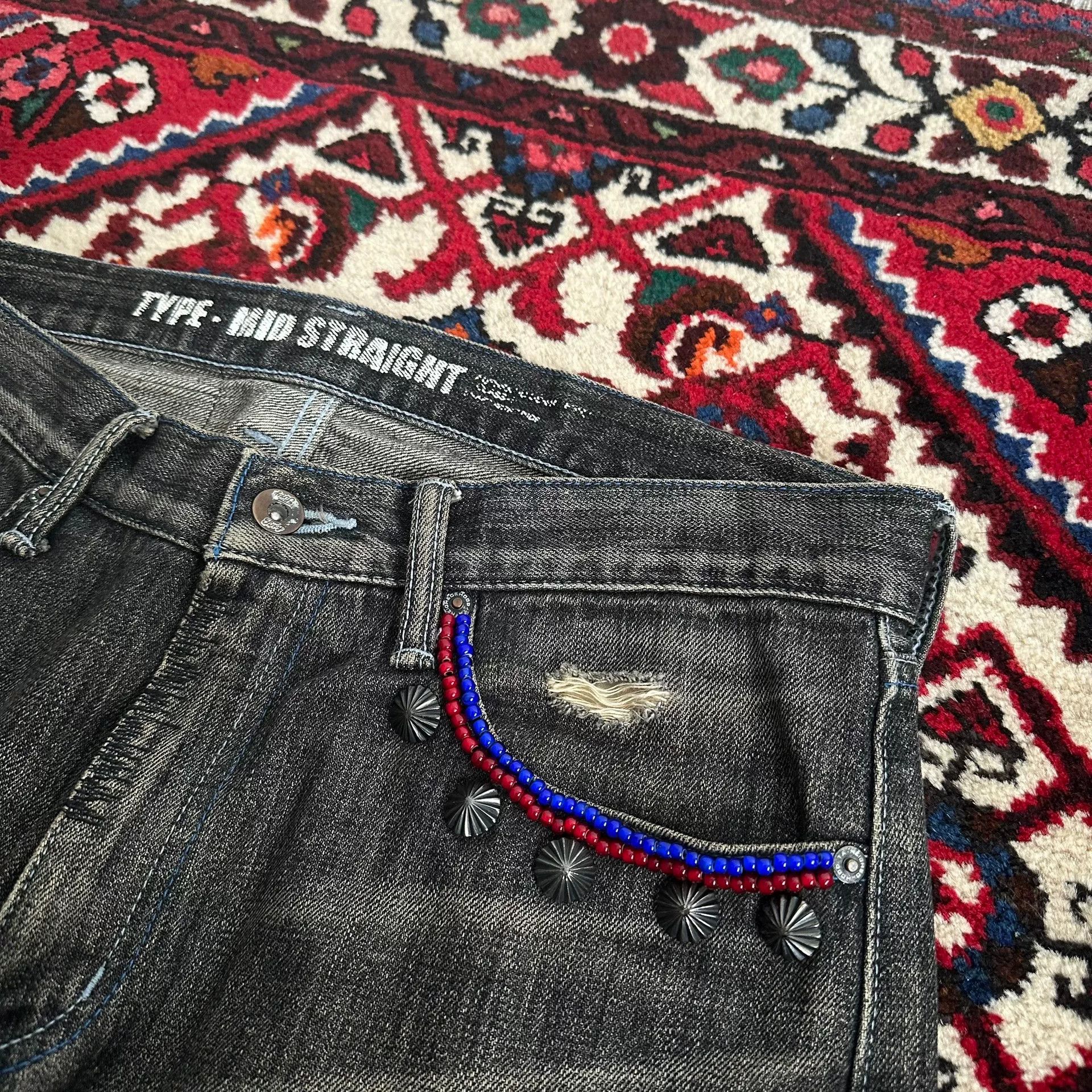 Neighborhood black denim pants from neighborhood Size US 31 - 6 Thumbnail