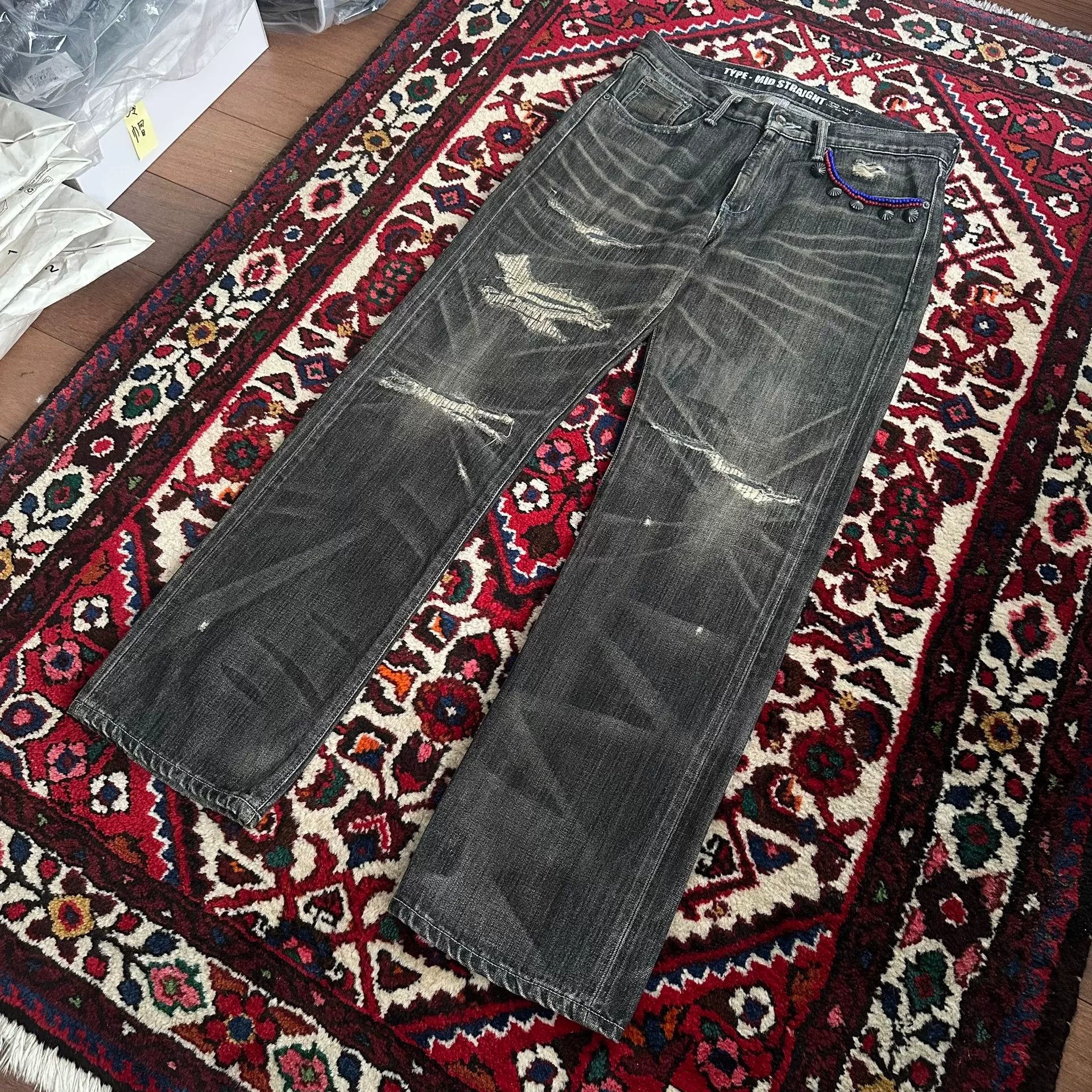 Neighborhood black denim pants from neighborhood Size US 31 - 4 Thumbnail