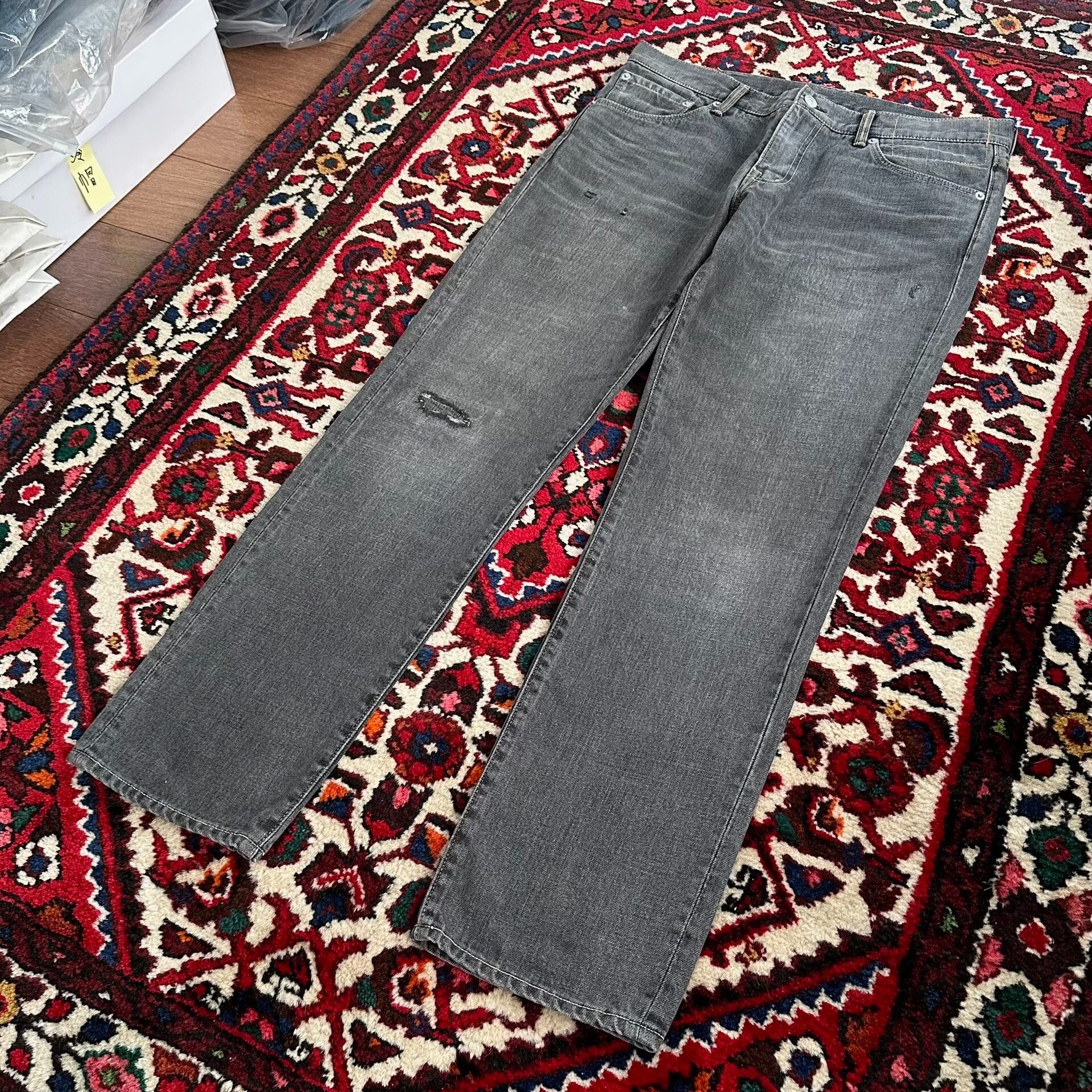 Visvim visvim black denim pants size W34 L30 Size US 34 / EU 50 - 3 Thumbnail