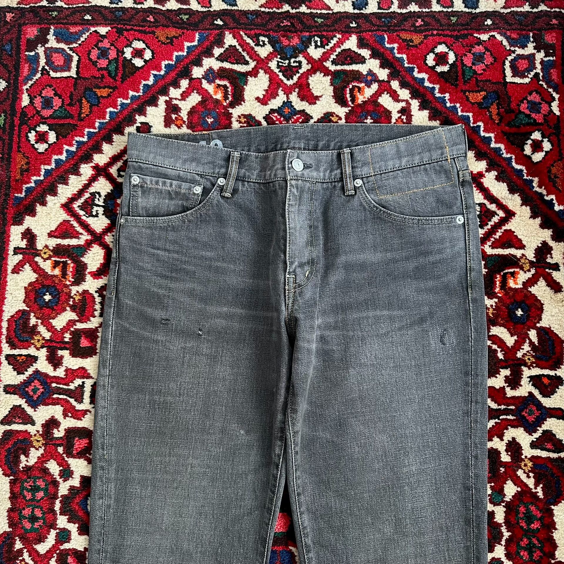 Visvim visvim black denim pants size W34 L30 Size US 34 / EU 50 - 4 Thumbnail