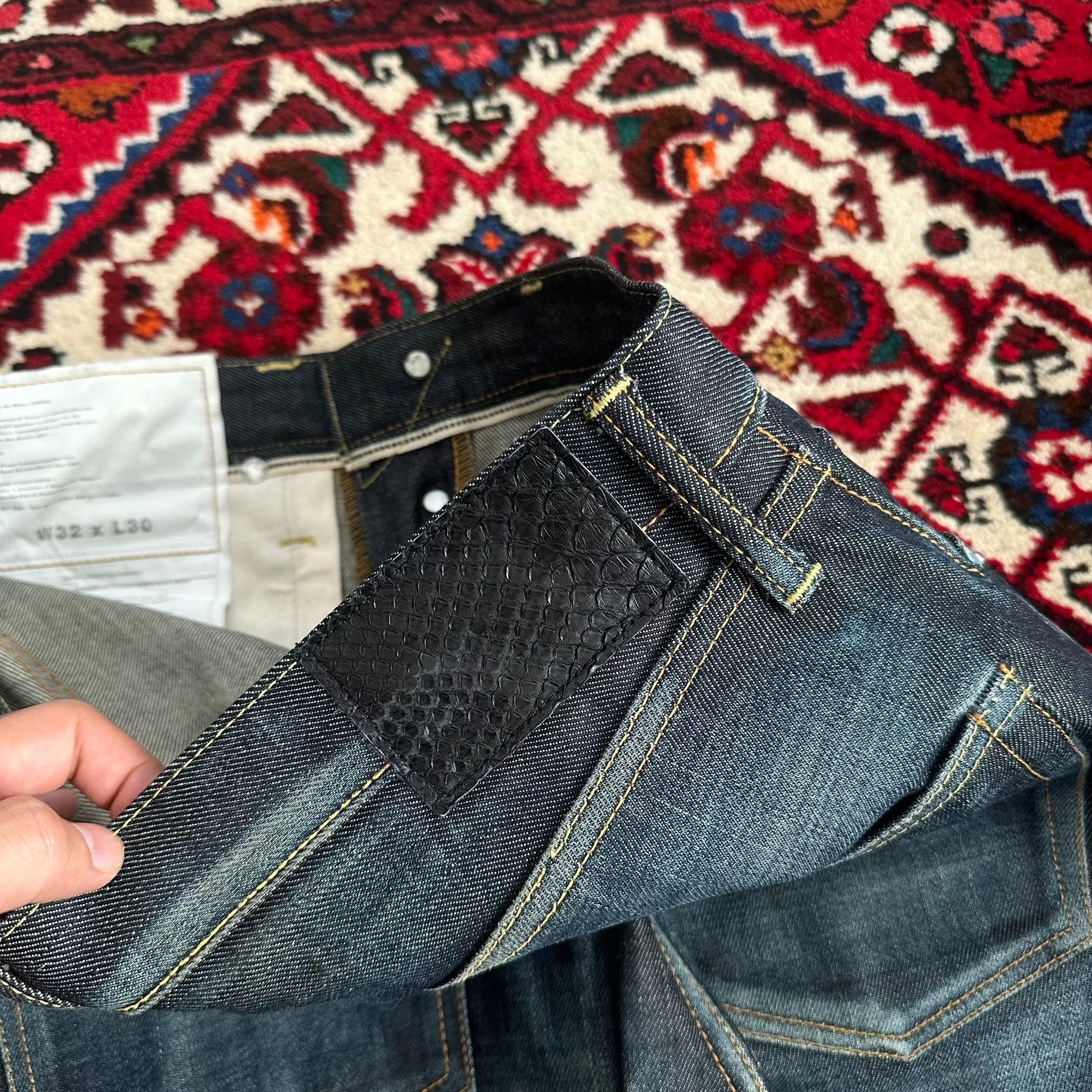 Visvim visvim 11aw 01nw washed denim pants Size US 32 / EU 48 - 6 Thumbnail