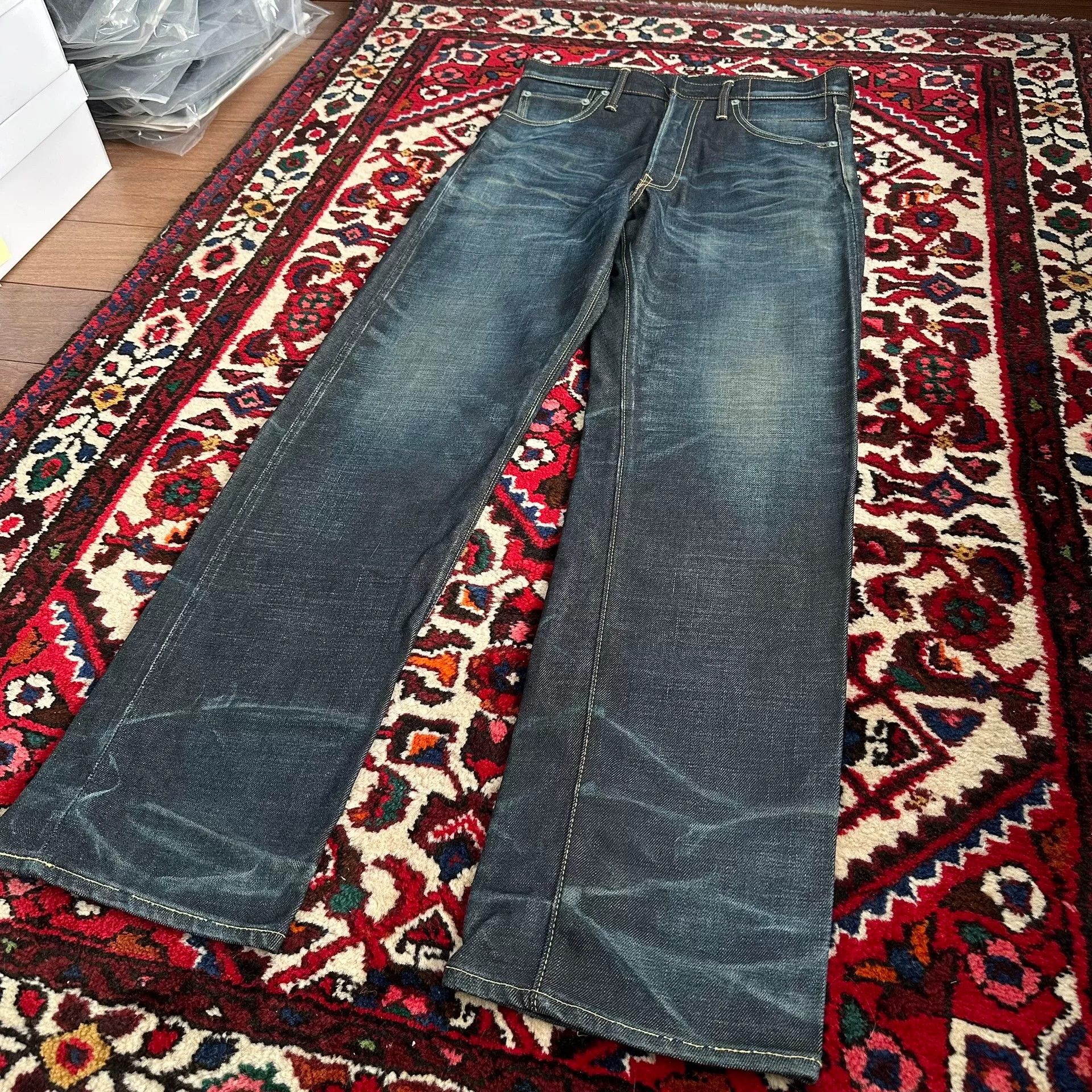 Visvim visvim 11aw 01nw washed denim pants Size US 32 / EU 48 - 4 Thumbnail
