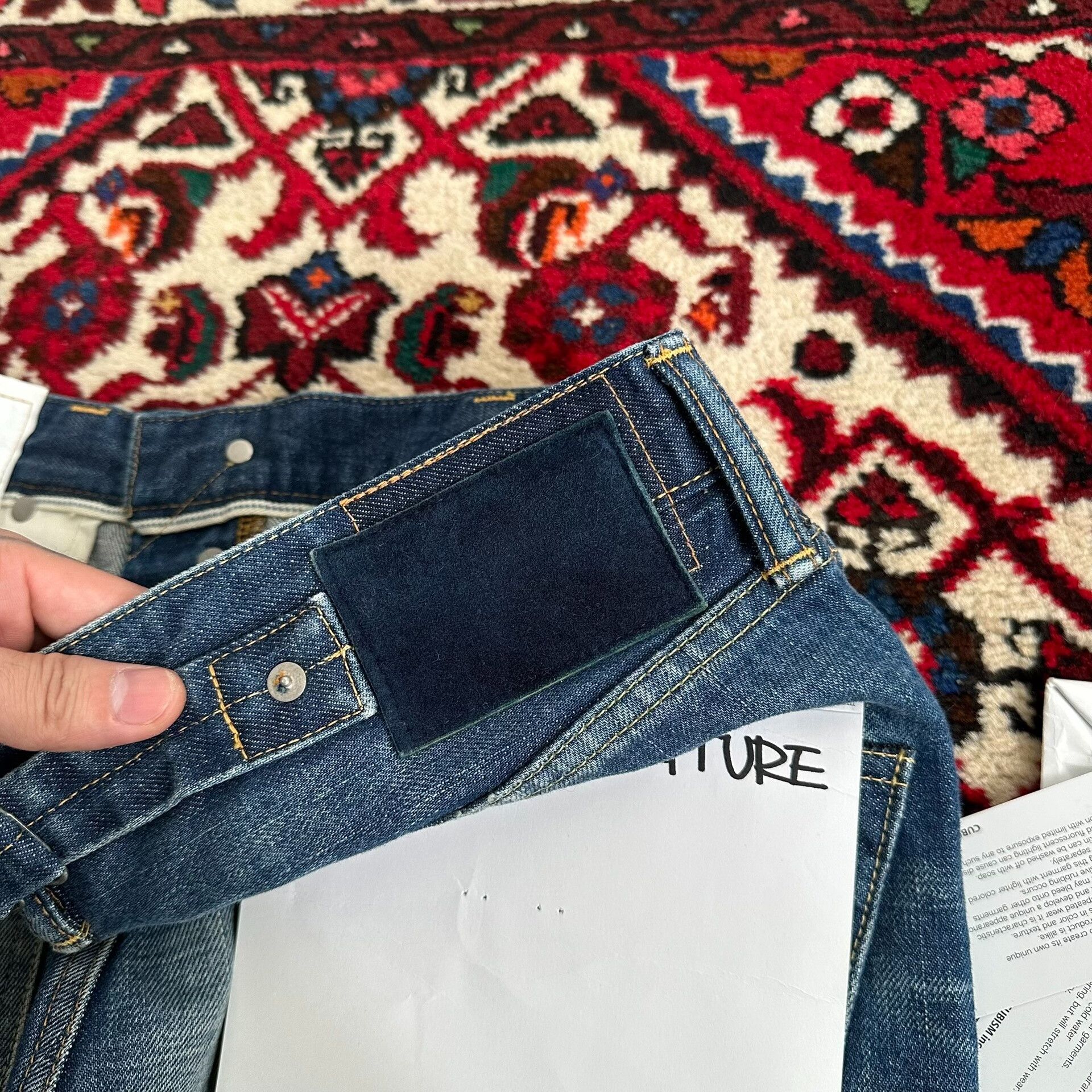 Visvim visvim distressed denim pants W32L30 Size US 32 / EU 48 - 7 Thumbnail