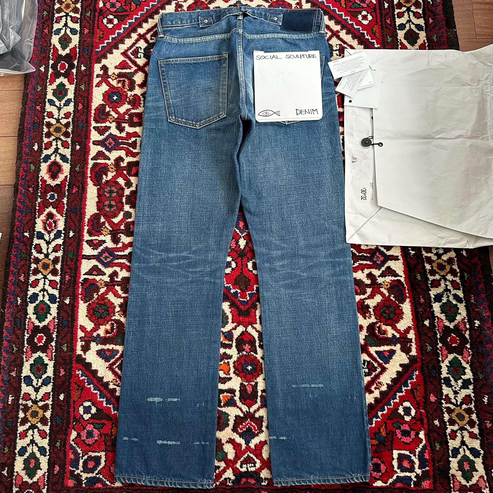 Visvim visvim distressed denim pants W32L30 Size US 32 / EU 48 - 3 Thumbnail