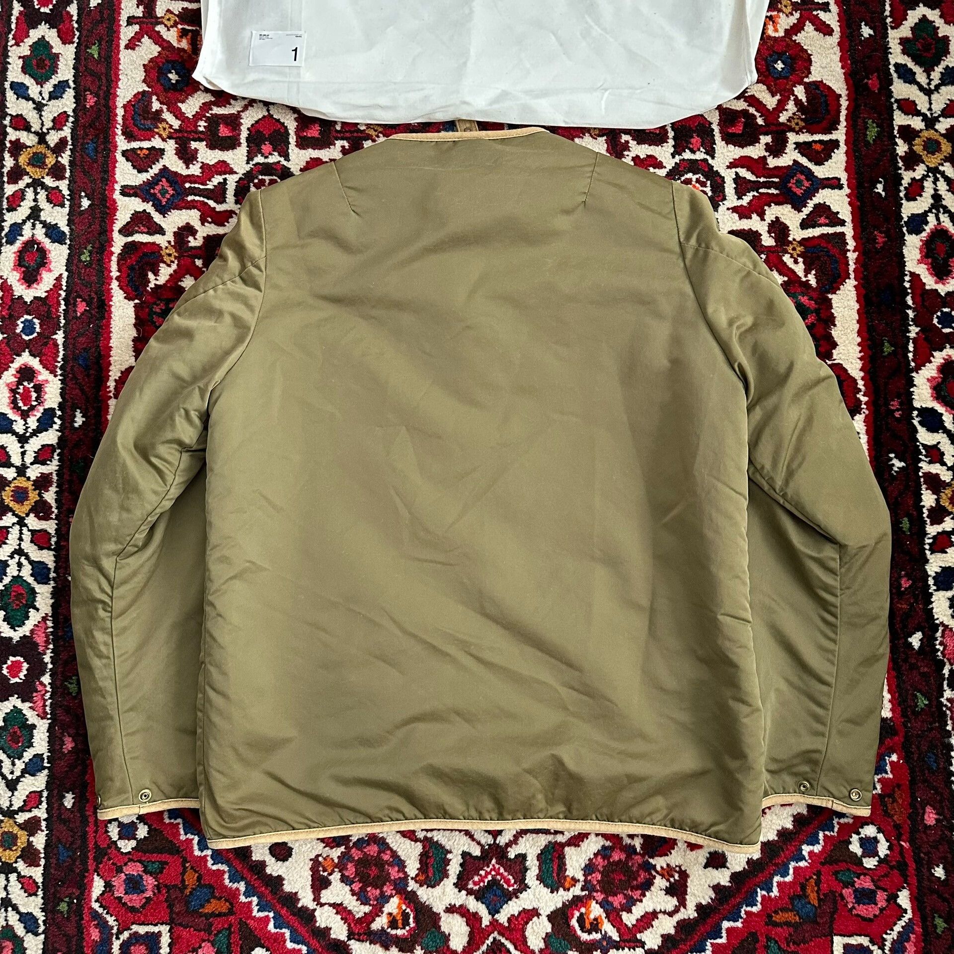 Visvim visvim iris liner jacket in olive green Size US S / EU 44-46 / 1 - 2 Thumbnail