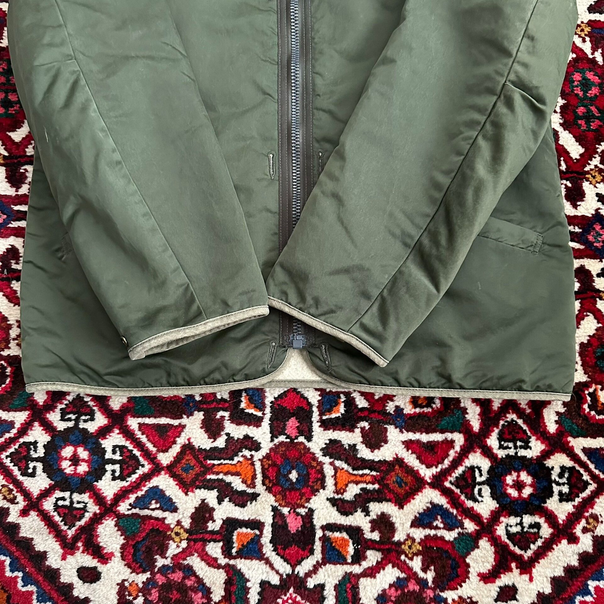 Visvim visvim iris liner jacket in olive green Size US M / EU 48-50 / 2 - 4 Thumbnail