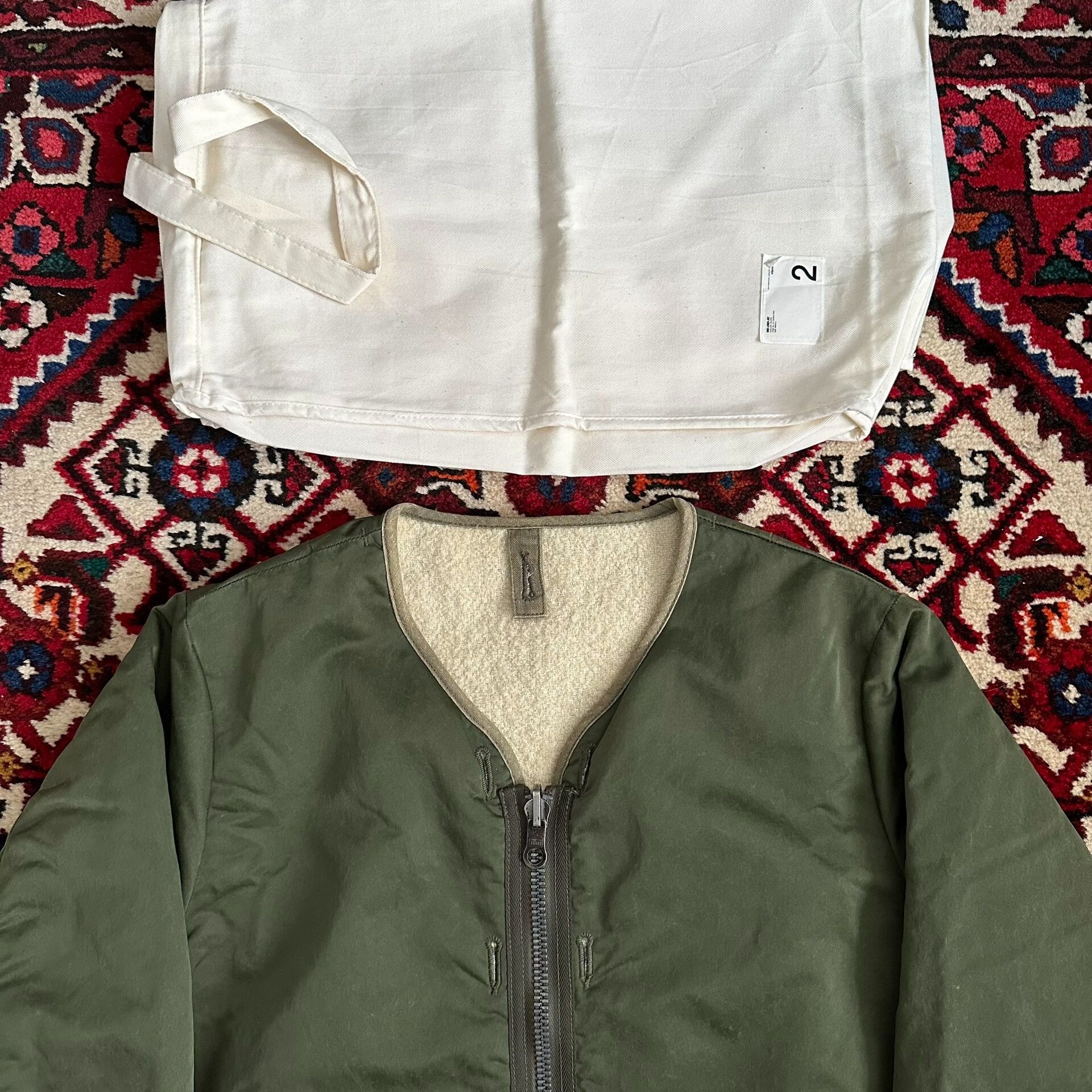 Visvim visvim iris liner jacket in olive green Size US M / EU 48-50 / 2 - 3 Thumbnail