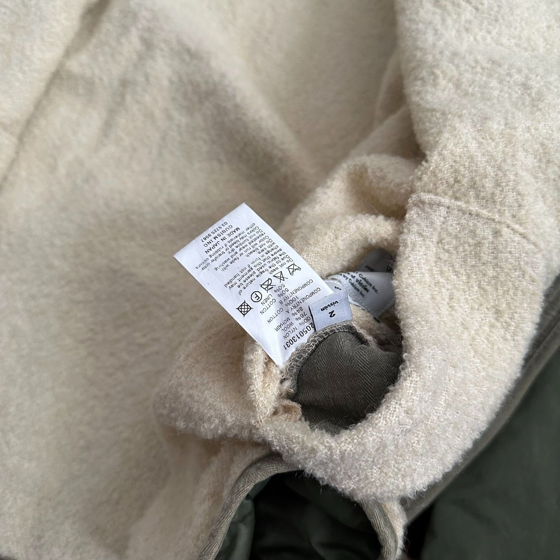 Visvim visvim iris liner jacket in olive green Size US M / EU 48-50 / 2 - 7 Thumbnail