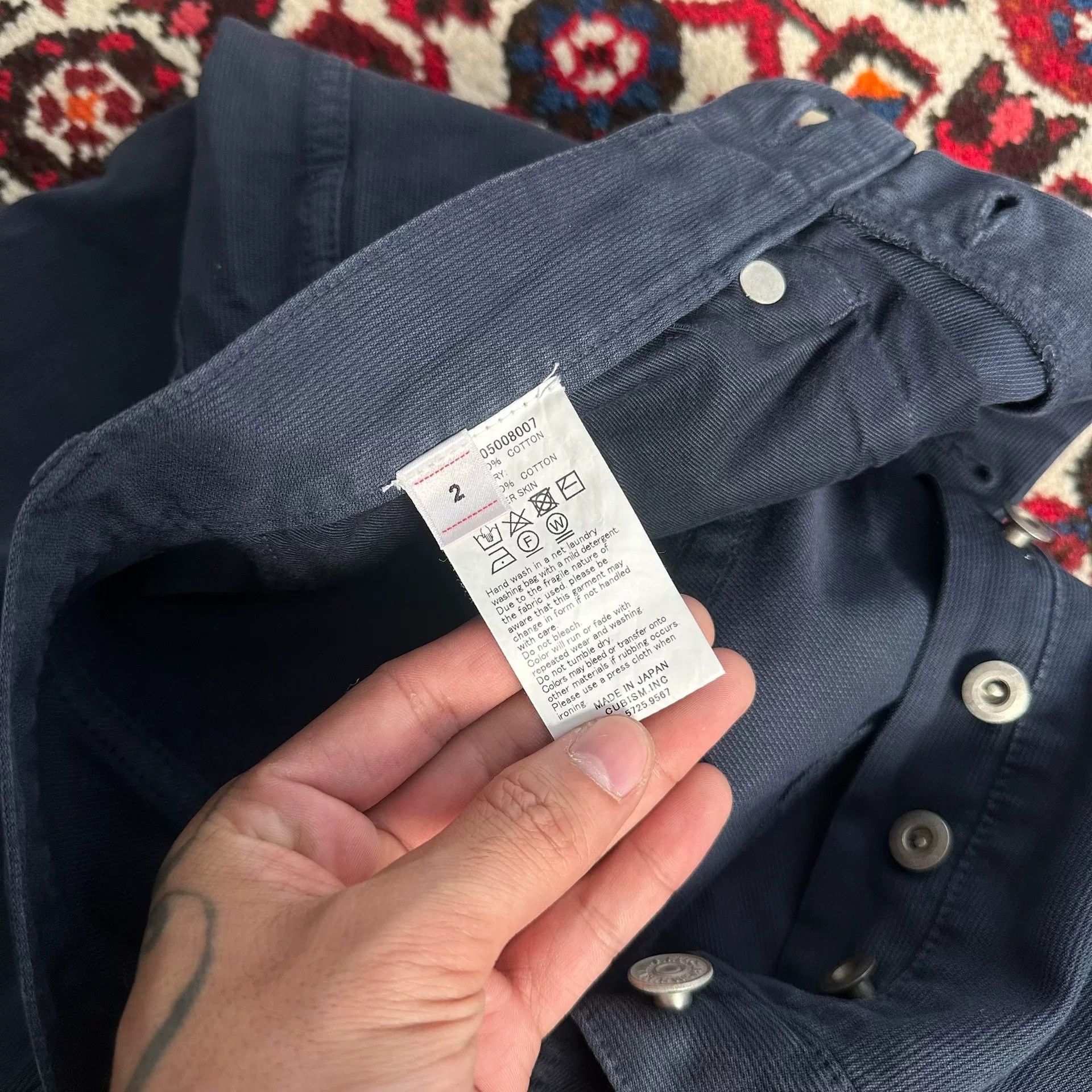 Visvim visvim fluxus 01 damaged pants for sale Size US 32 / EU 48 - 5 Thumbnail