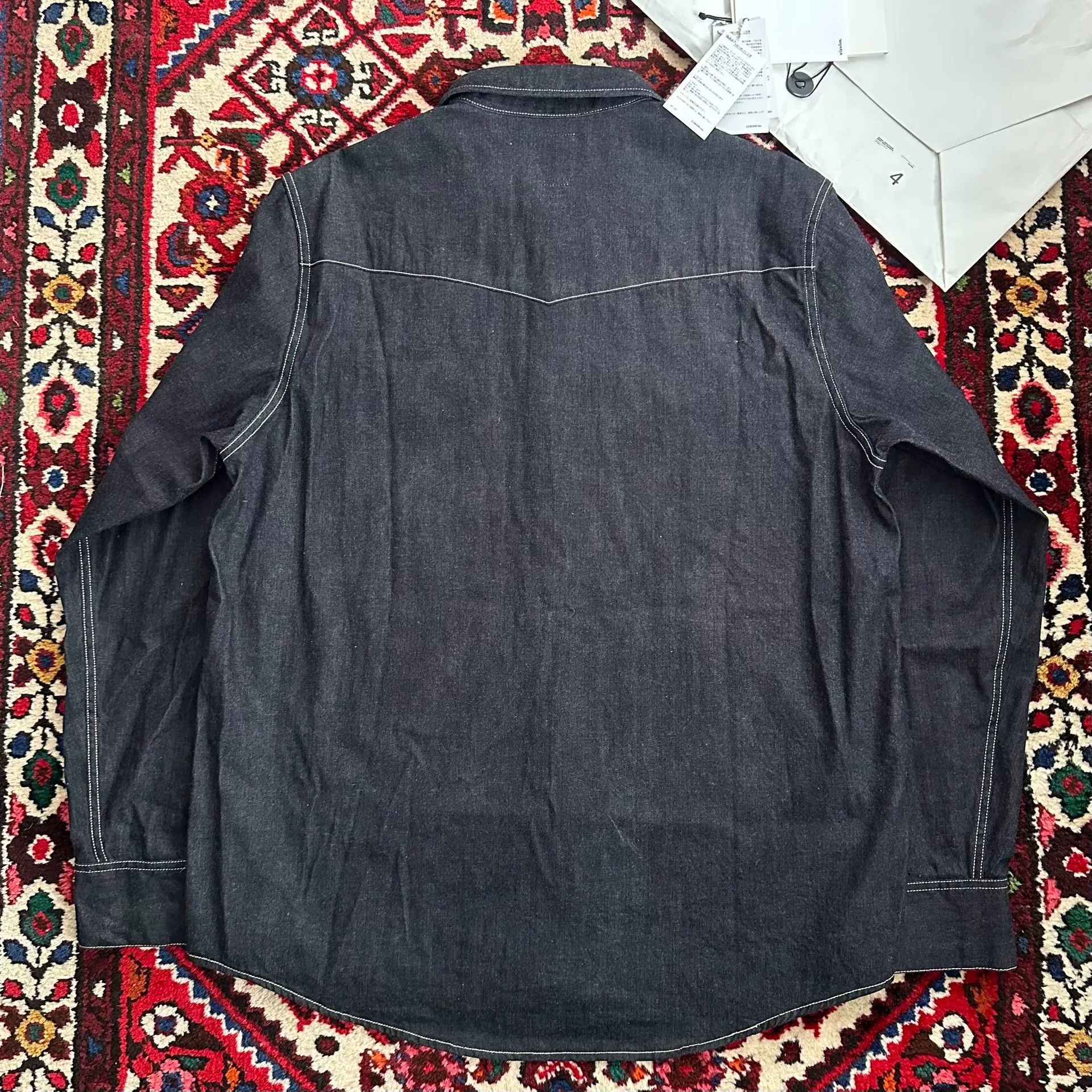 Visvim visvim mud overdye shirt size 4 Size US L / EU 52-54 / 3 - 3 Thumbnail