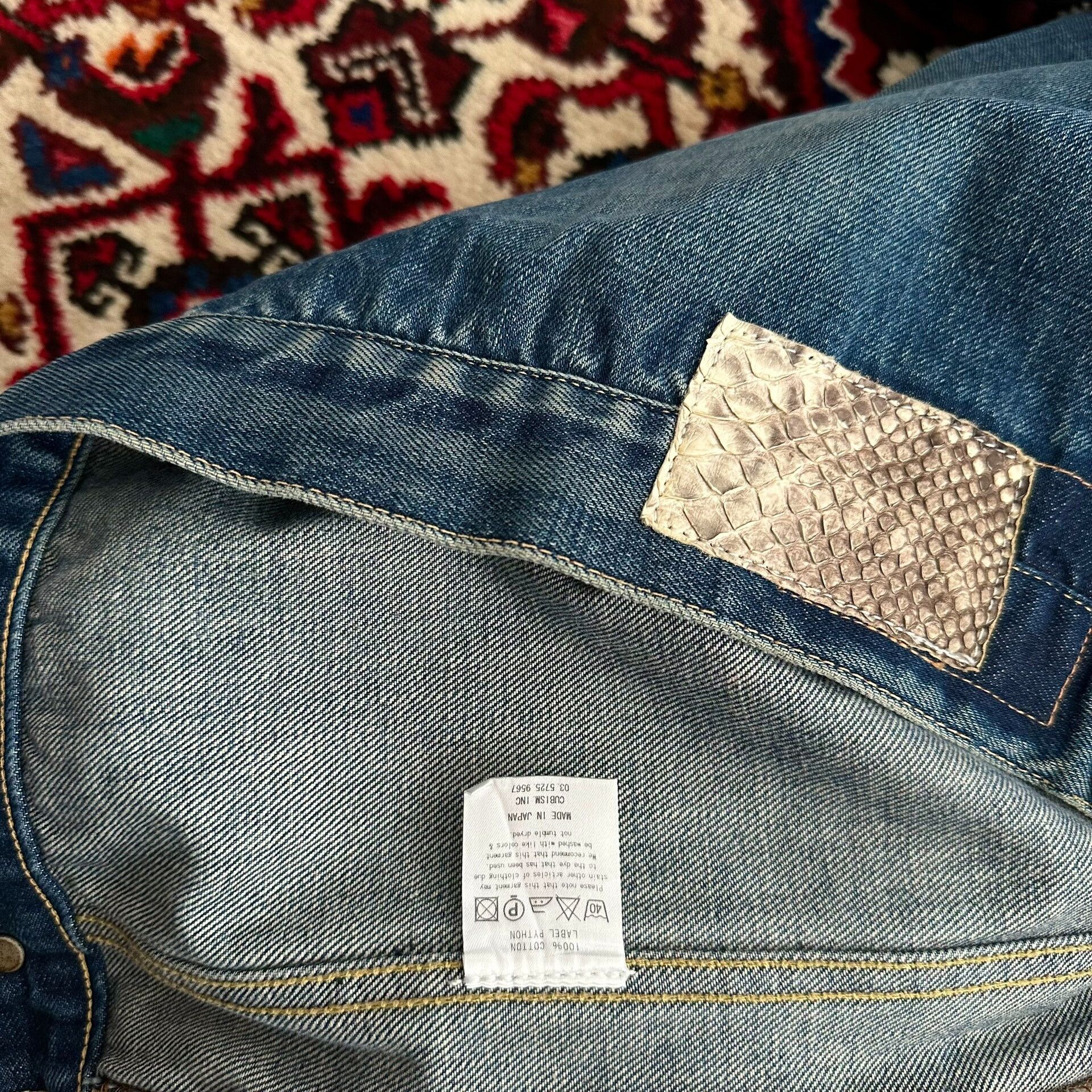 Visvim visvim 09aw 11aw denim jacket in blue Size US L / EU 52-54 / 3 - 9 Thumbnail