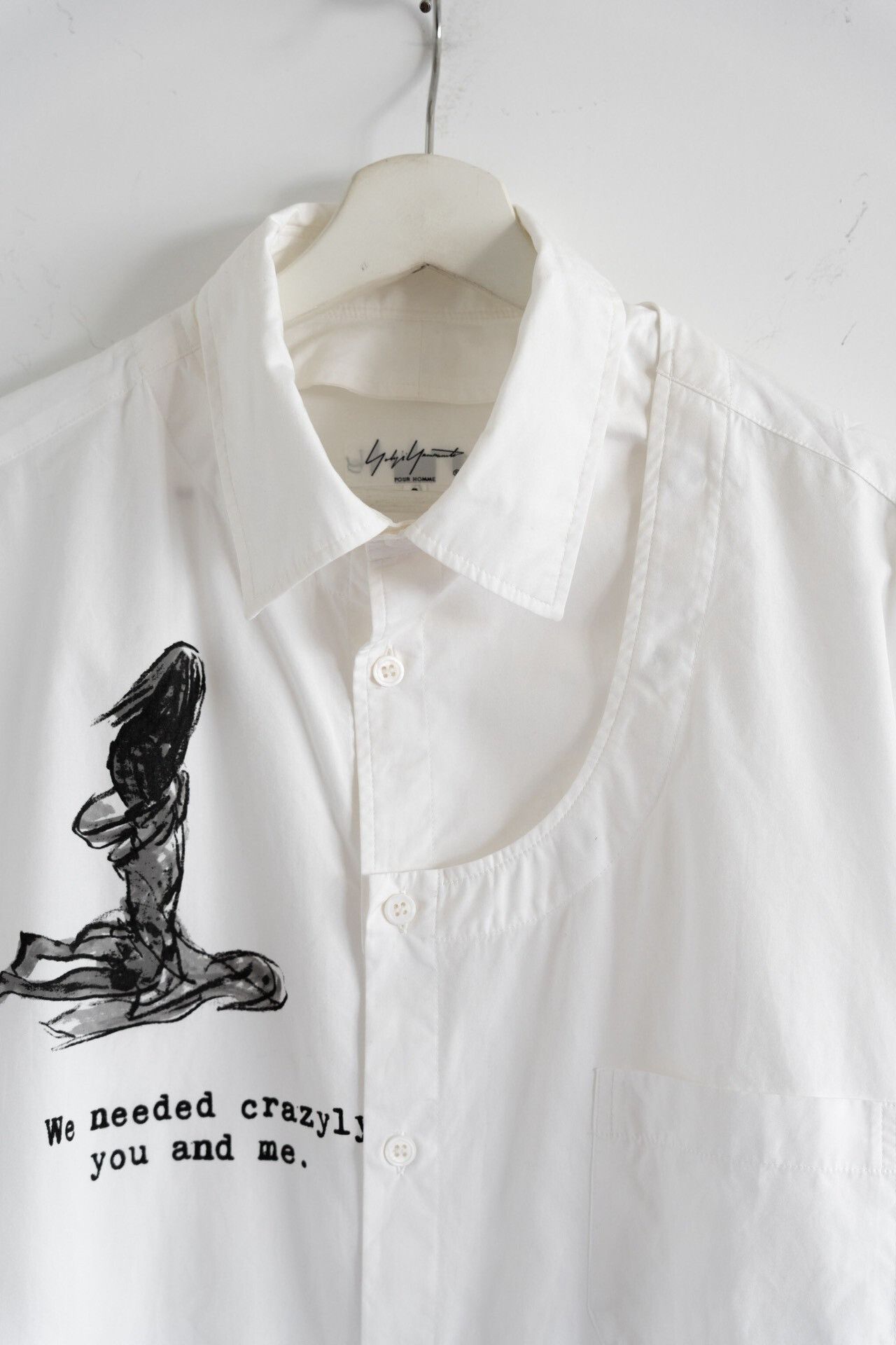 Yohji Yamamoto Yohji Yamamoto Hand-Painted Shirt Size US M / EU 48-50 / 2 - 4 Thumbnail