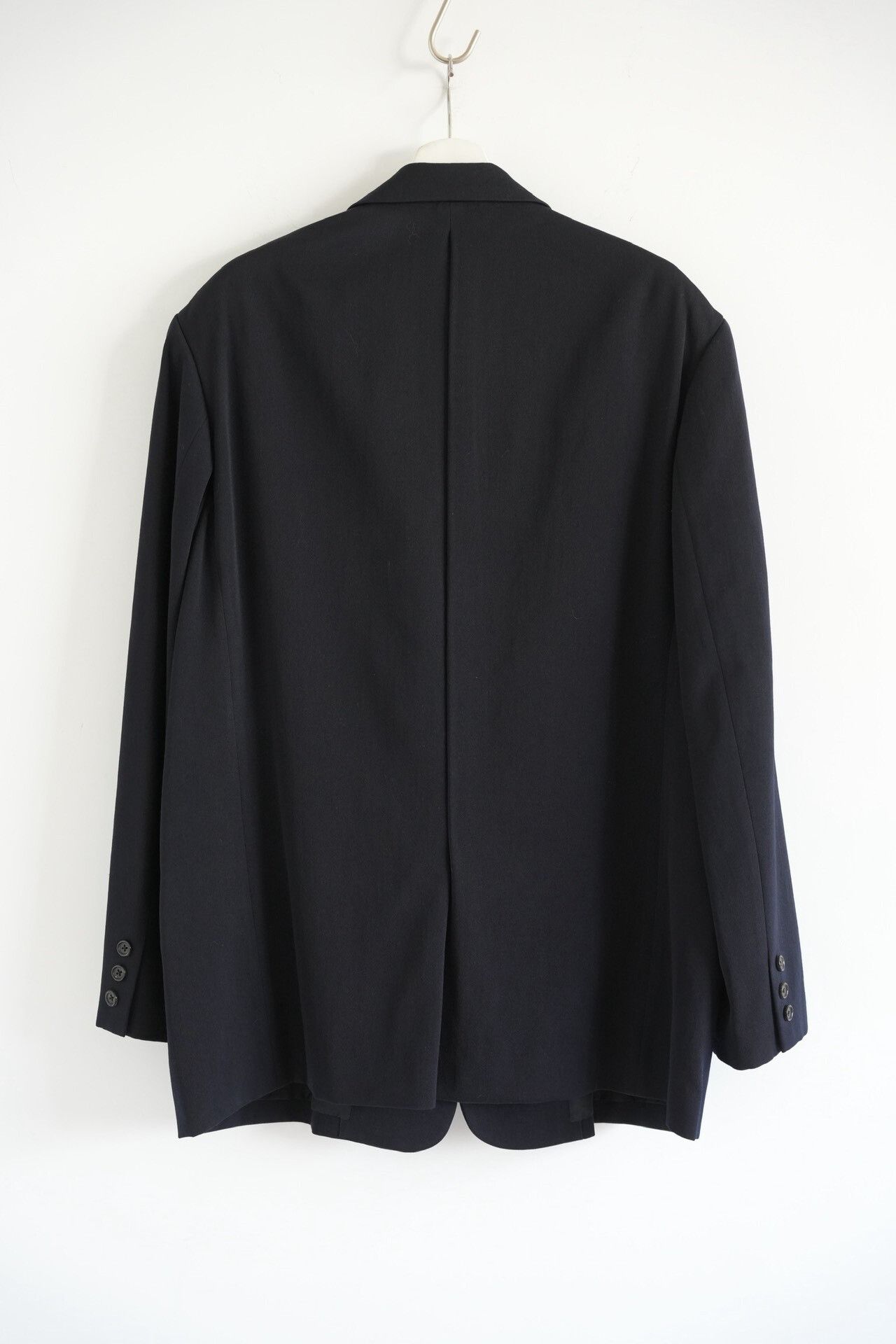 Yohji Yamamoto Yohji Yamamoto Black Wool Suit Jacket Size US S / EU 44-46 / 1 - 2 Thumbnail