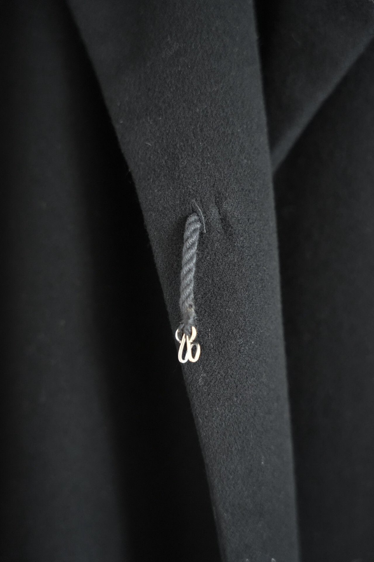 Yohji Yamamoto Yohji Yamamoto Long Black Coat Size S / US 4 / IT 40 - 5 Thumbnail
