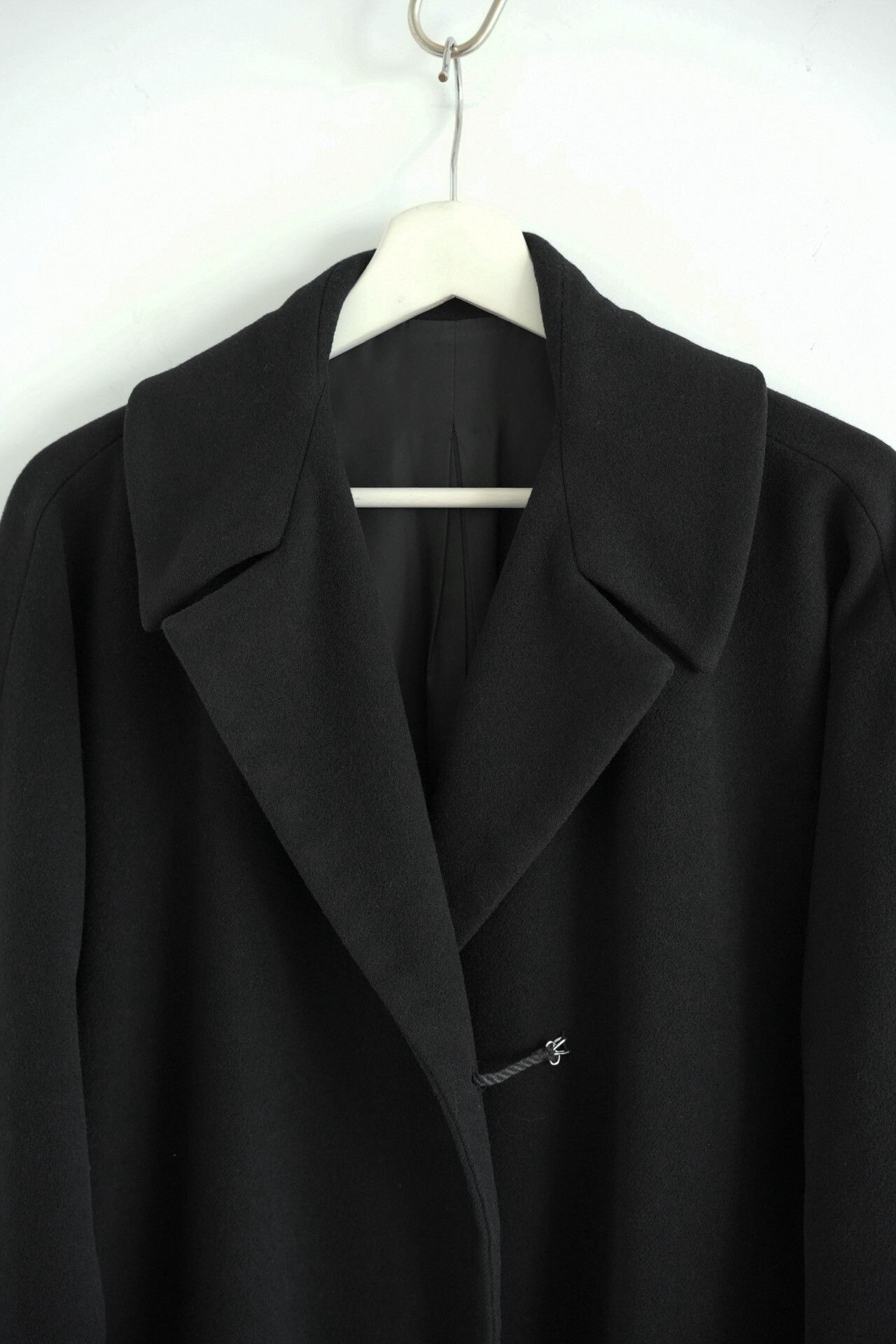 Yohji Yamamoto Yohji Yamamoto Long Black Coat Size S / US 4 / IT 40 - 3 Thumbnail