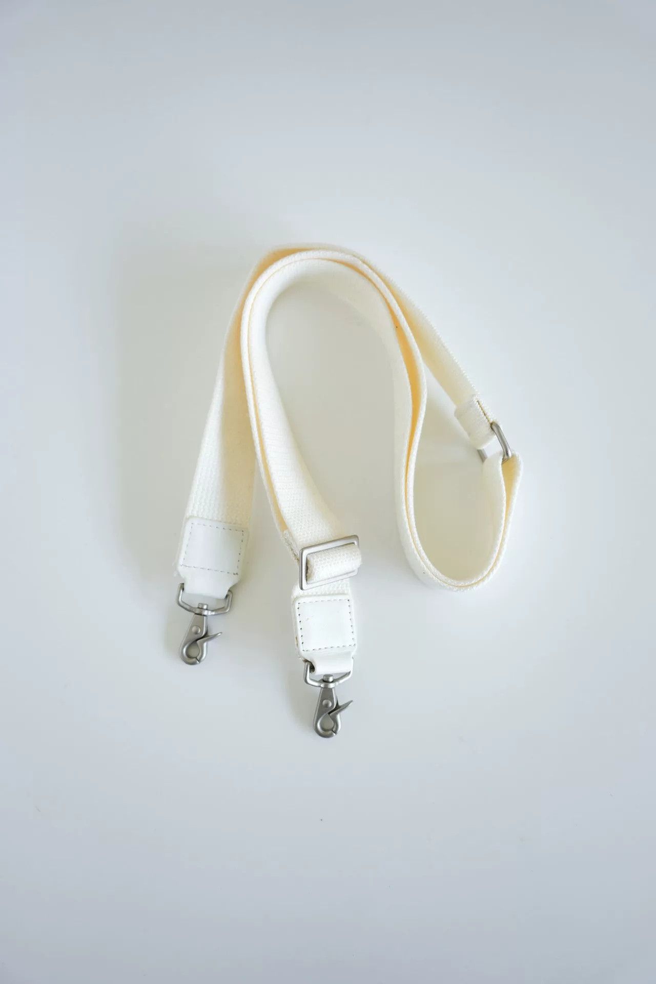 Y's for Men Yohji Yamamoto White Leather Crossbody Bag Size ONE SIZE - 4 Thumbnail