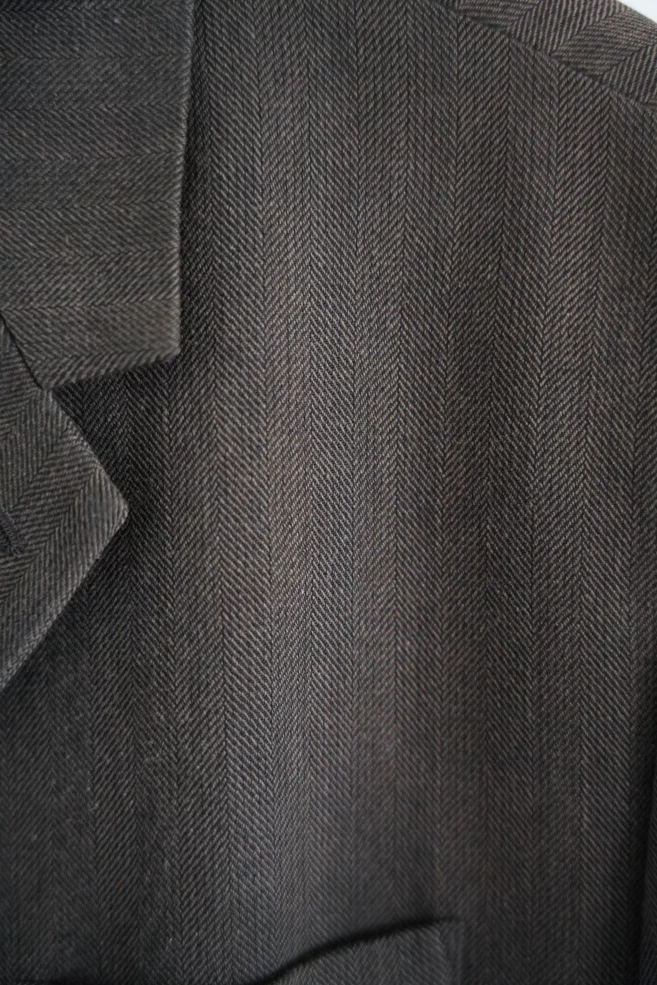 Y's for Men brown gray textured suit jacket Size US M / EU 48-50 / 2 - 4 Thumbnail