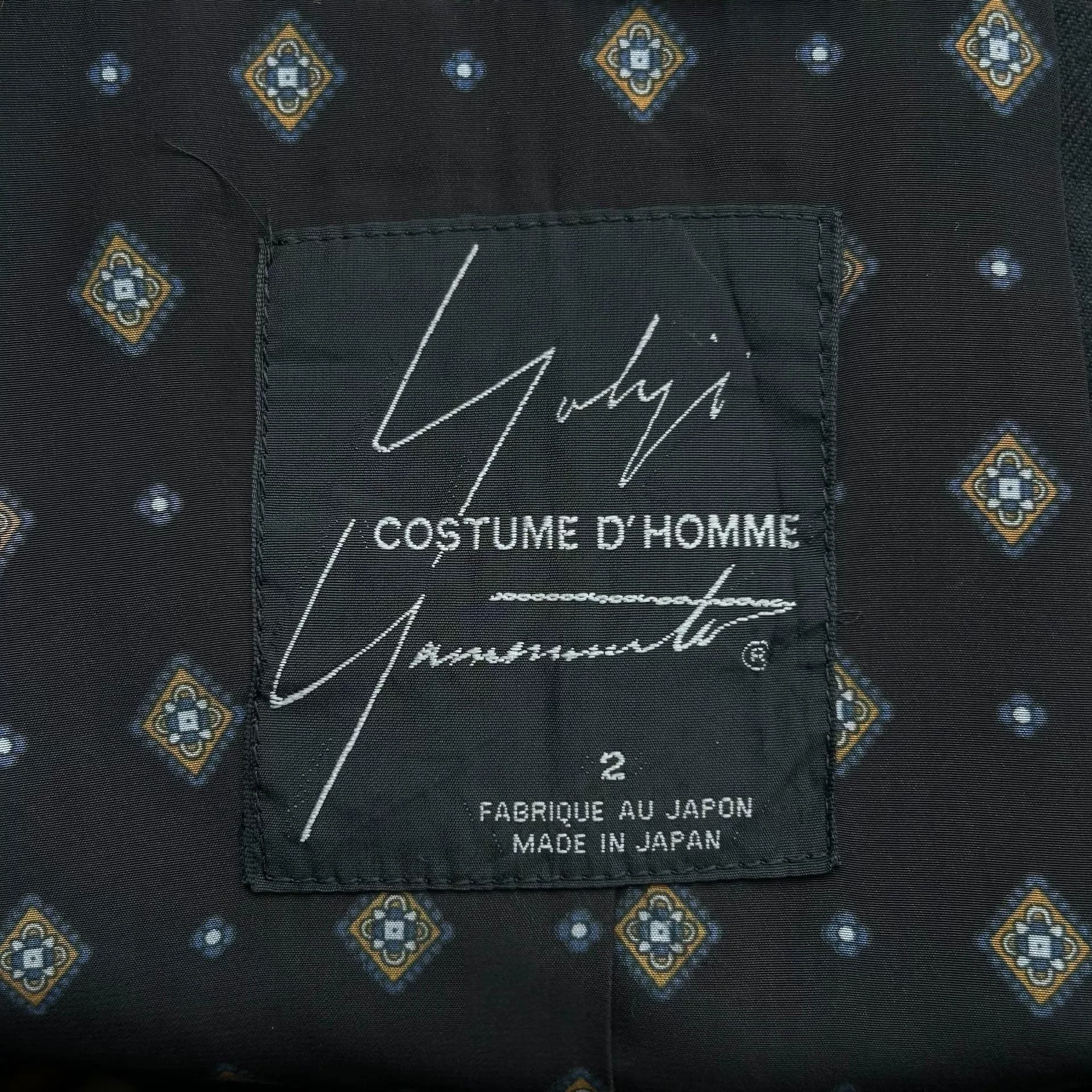 Yohji Yamamoto black wool suit jacket by Yohji Yamamoto Size US M / EU 48-50 / 2 - 7 Thumbnail