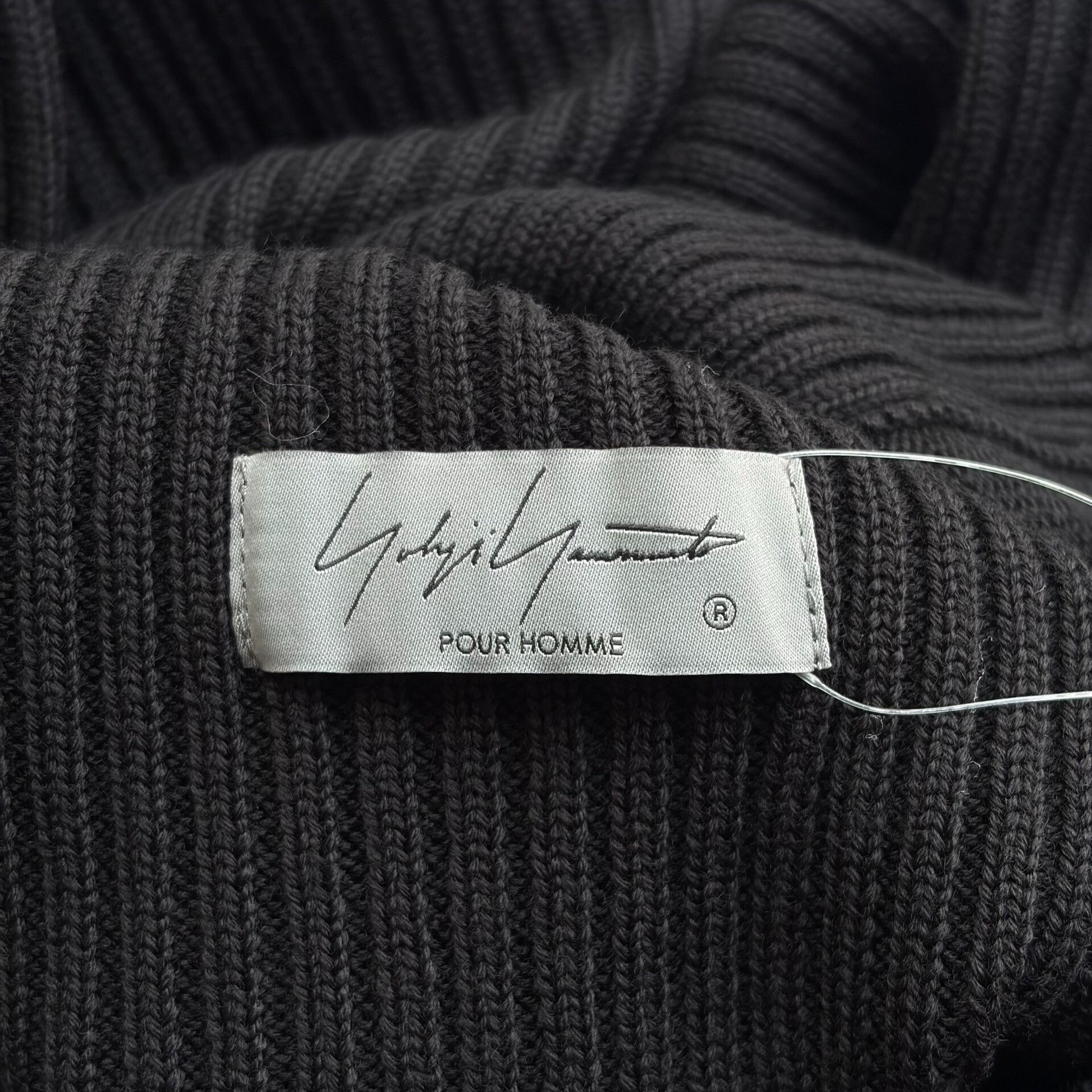 Yohji Yamamoto yohji yamamoto black high-neck sweater Size US M / EU 48-50 / 2 - 5 Thumbnail
