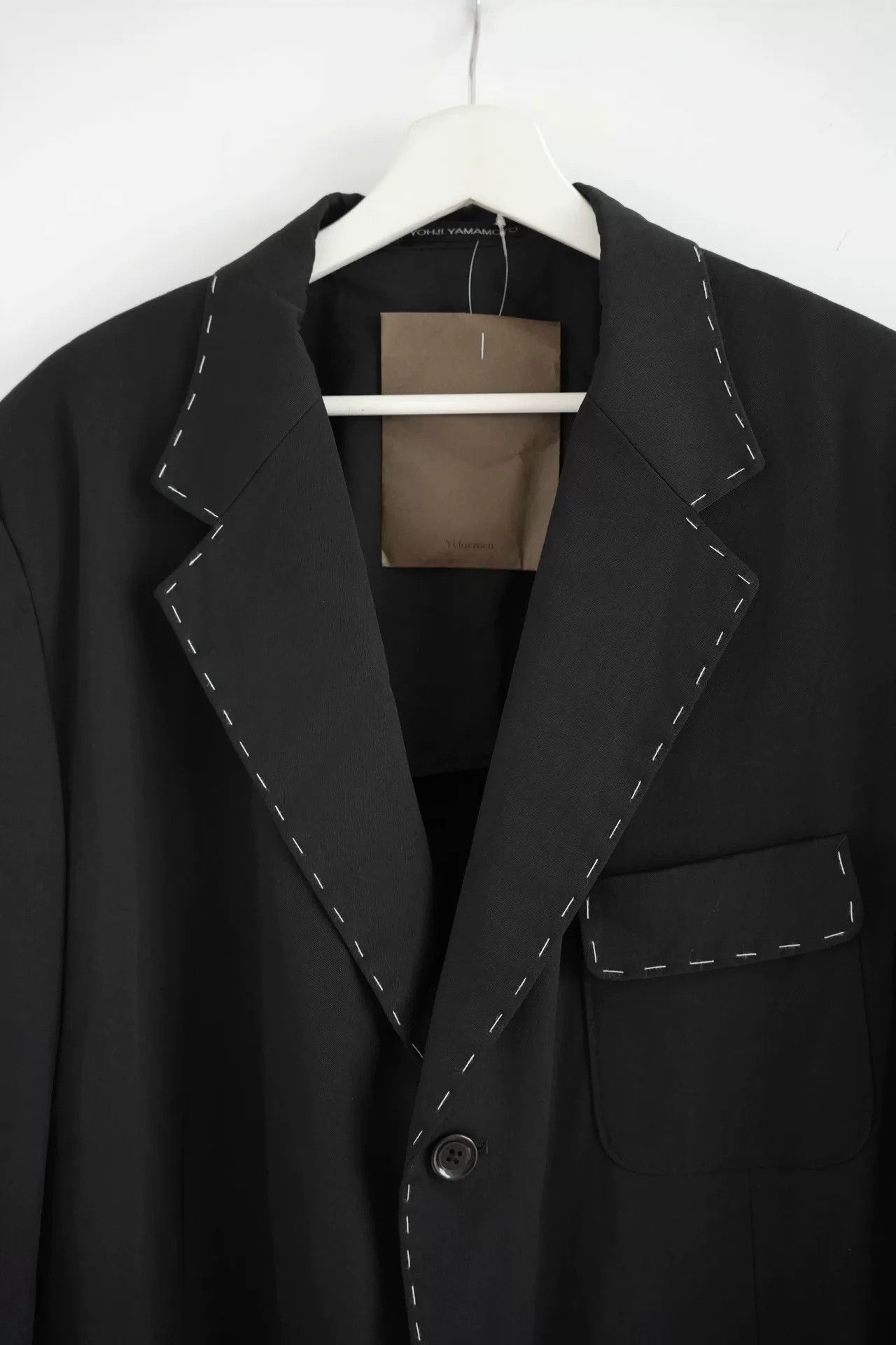 Yohji Yamamoto Yohji Yamamoto Black Tailored Suit Jacket Size US M / EU 48-50 / 2 - 4 Thumbnail