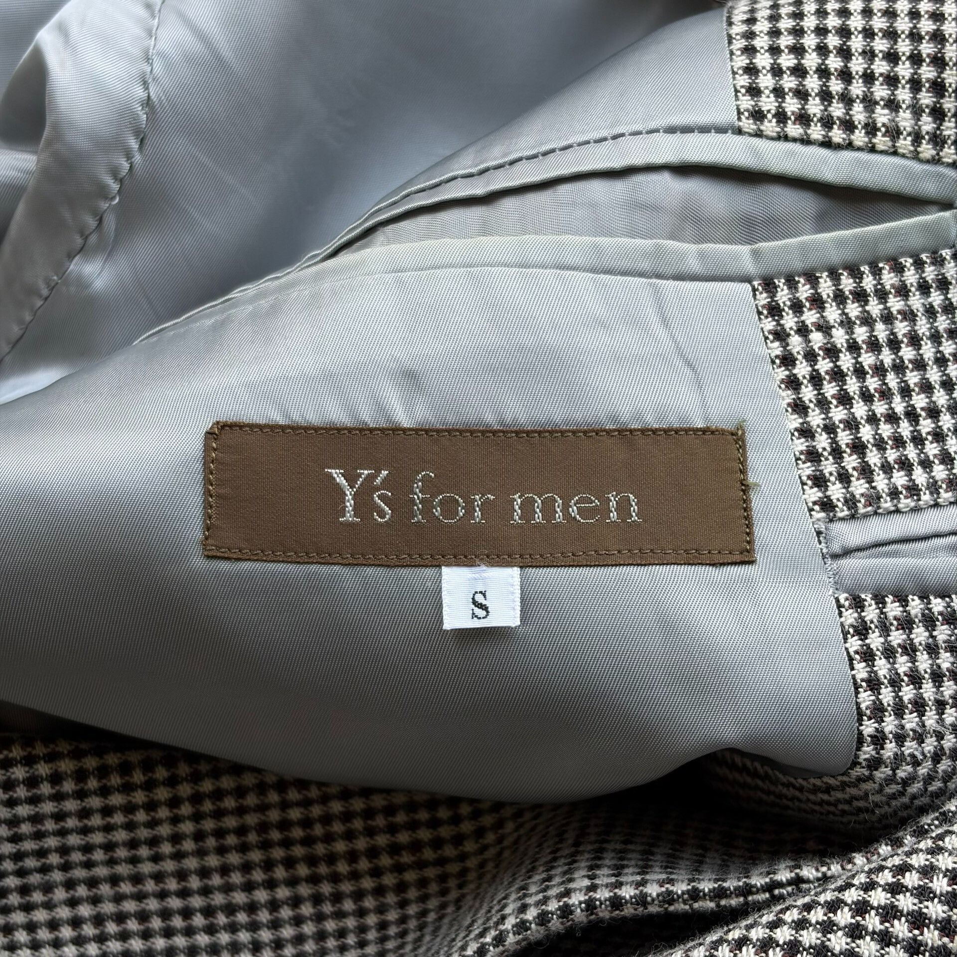Y's for Men yohji yamamoto 90s houndstooth blazer Size US S / EU 44-46 / 1 - 5 Thumbnail