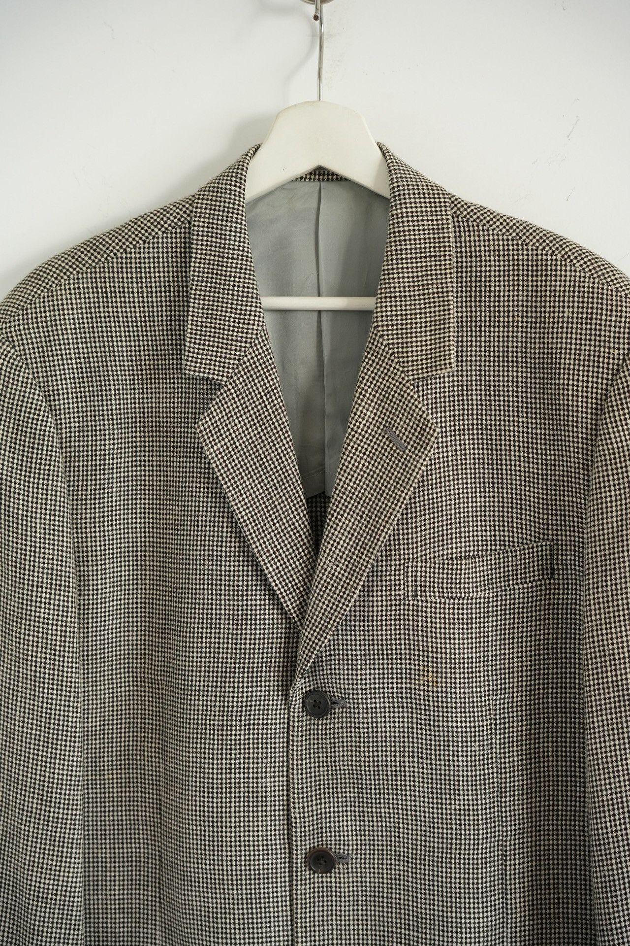 Y's for Men yohji yamamoto 90s houndstooth blazer Size US S / EU 44-46 / 1 - 3 Thumbnail