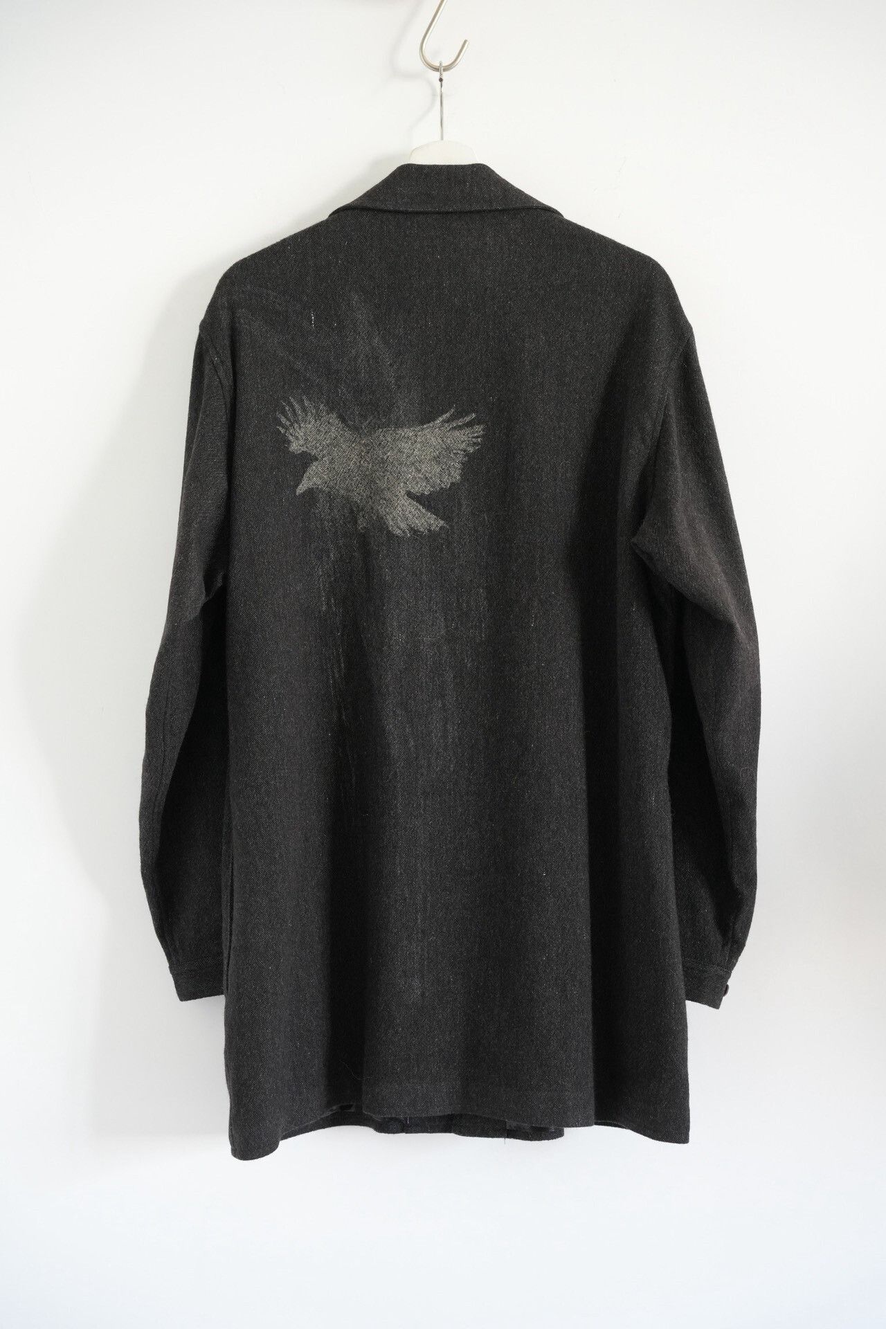 Yohji Yamamoto Yohji Yamamoto Black Zip Shirt Jacket Size US M / EU 48-50 / 2 - 2 Thumbnail