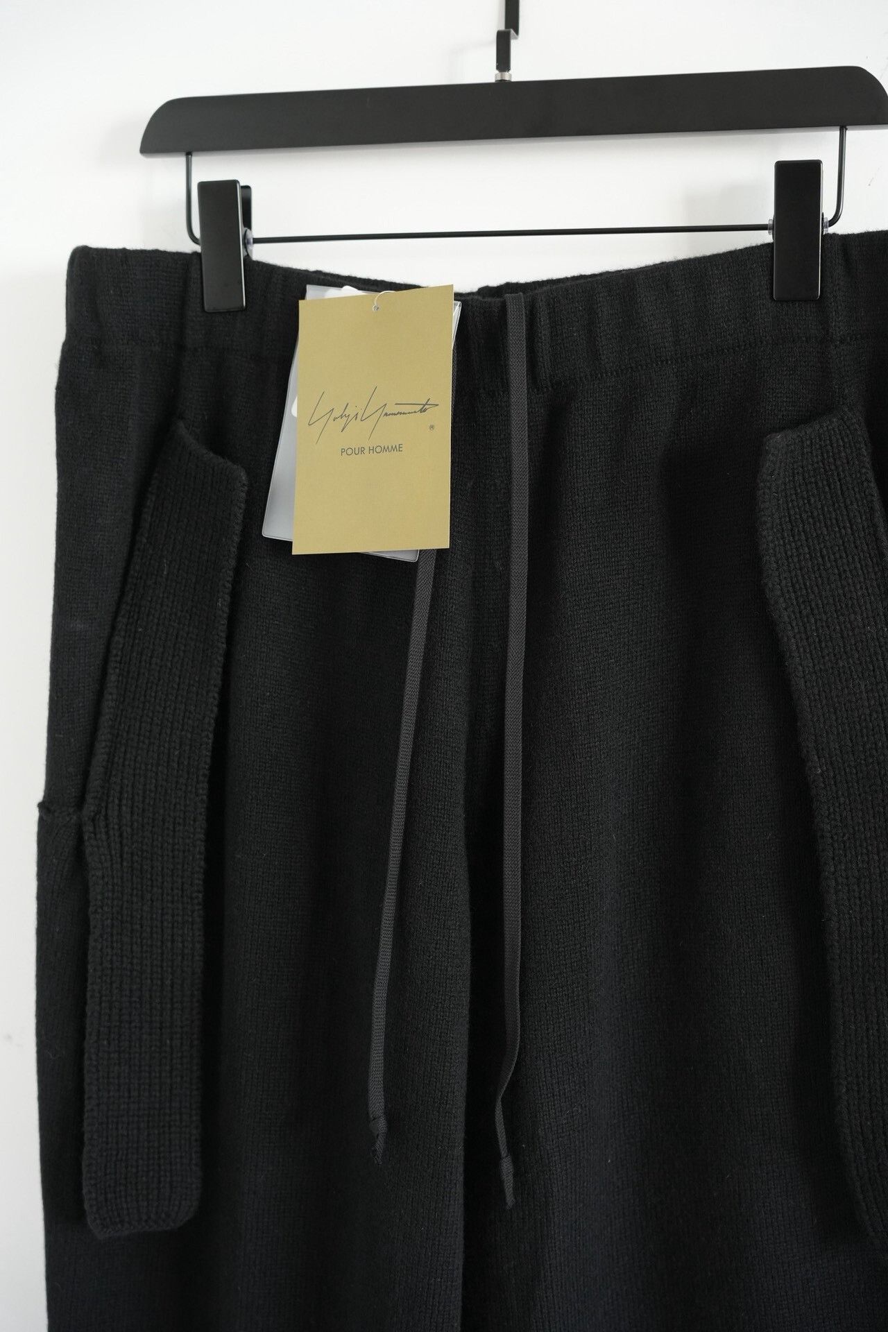 Yohji Yamamoto Yohji Yamamoto Wool Knit Sweatpants Size US 31 - 3 Thumbnail